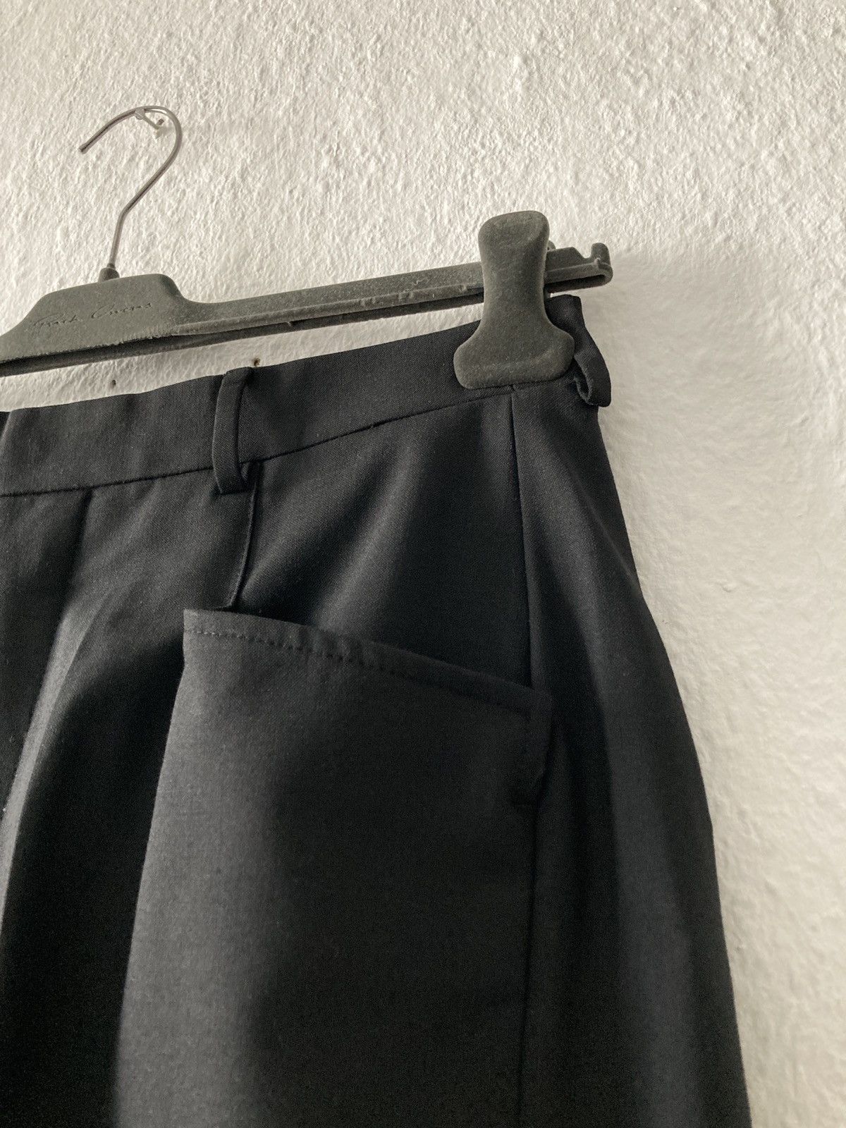 Rick Owens F/W 19 „LARRY“ Runway High-Waist Wool Pants Rick Owens Size US 30 / EU 46 - 4 Thumbnail