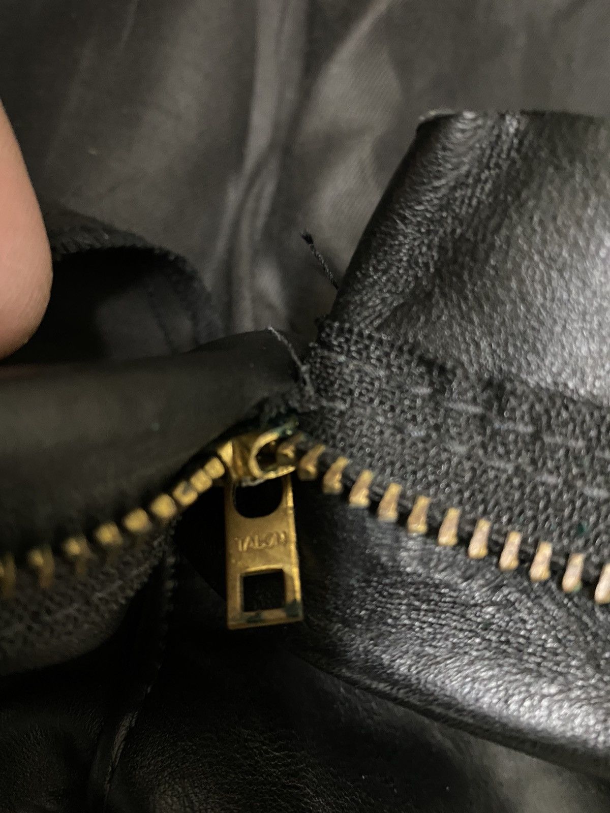 If Six Was Nine × Sports Specialties × Vanson Leathers Vintage Vanson Leathers Bikers Pants (C3) Size US 29 - 7 Thumbnail
