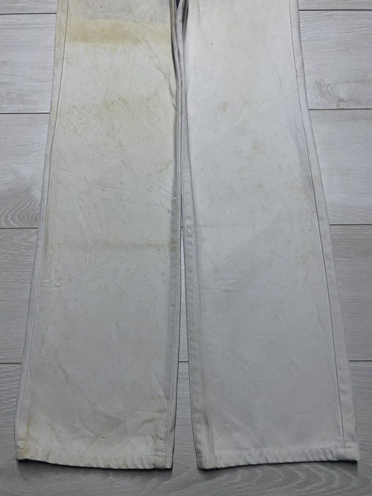 Edwin Edwin Vintage 80s Orange Tab Rusty Straight Loose Jeans Size US 28 / EU 44 - 5 Thumbnail