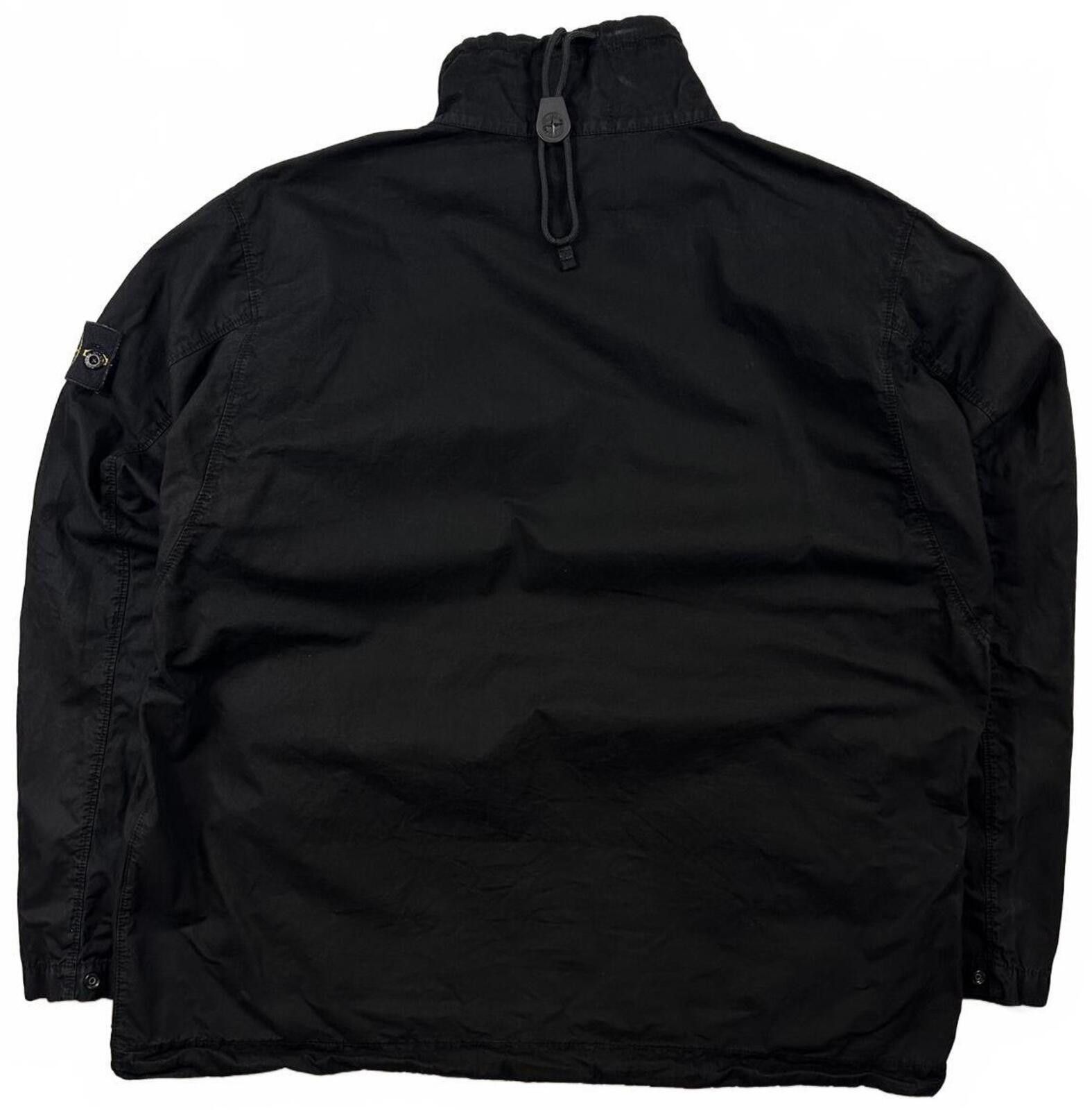 Stone Island Stone Island 1/4 Zip Smock Jacket Black Large Size US L / EU 52-54 / 3 - 4 Thumbnail