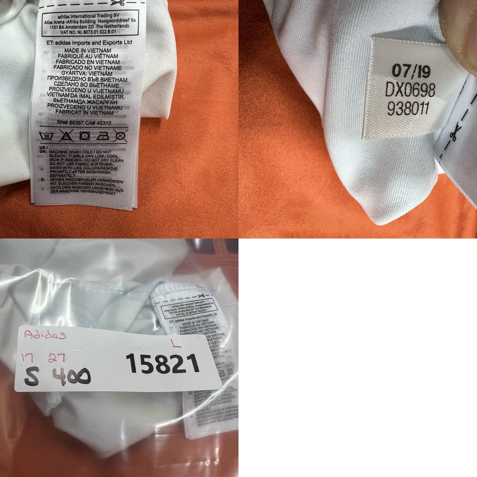 Adidas Adidas Womens Polo Shirt Sleeveless White/Teal Collared L Size L / US 10 / IT 46 - 8 Thumbnail