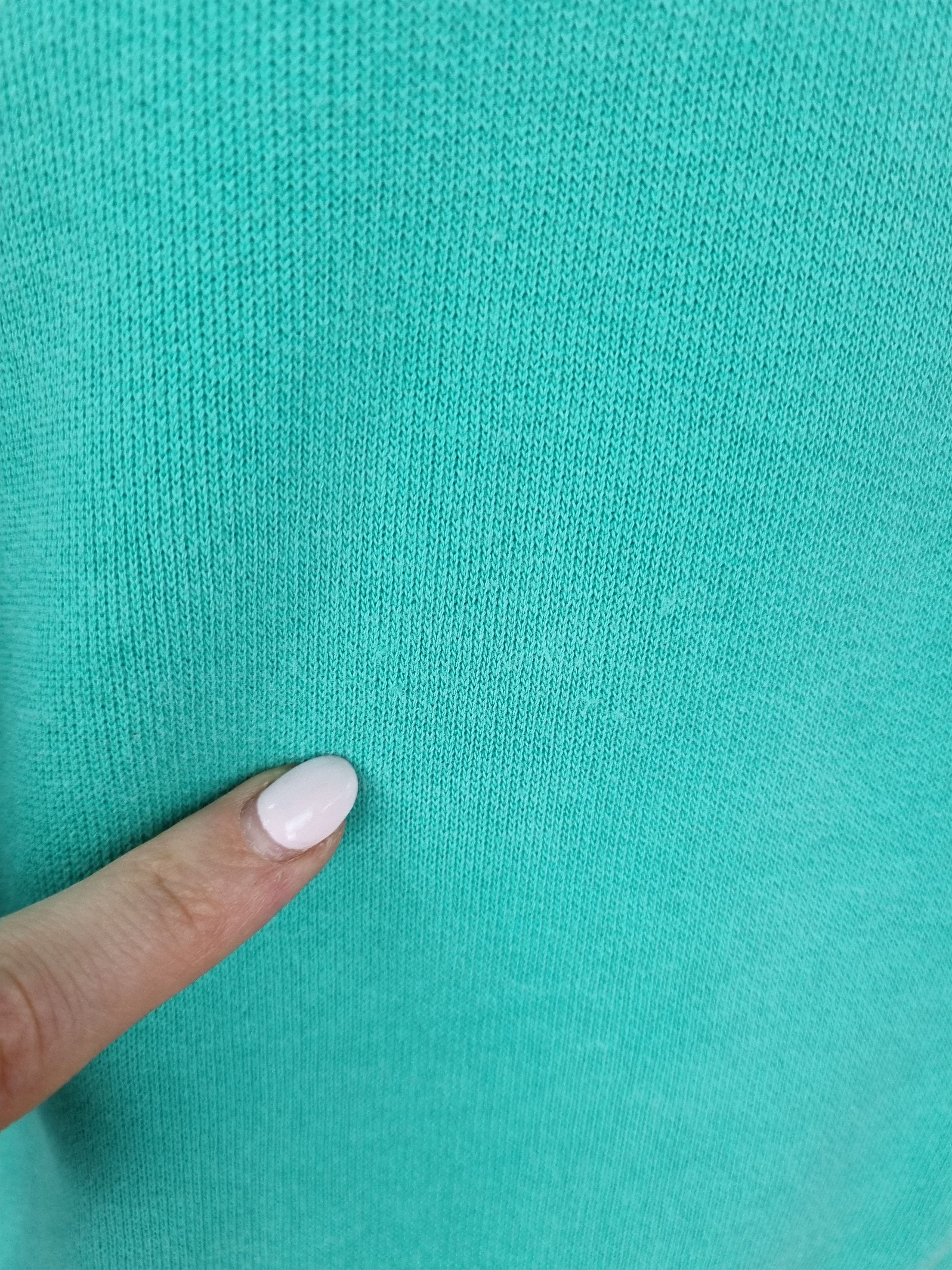 Valentino × Vintage 90s Valentino Big Logo Oversized Mint Sweatshirt Size US M / EU 48-50 / 2 - 15 Thumbnail