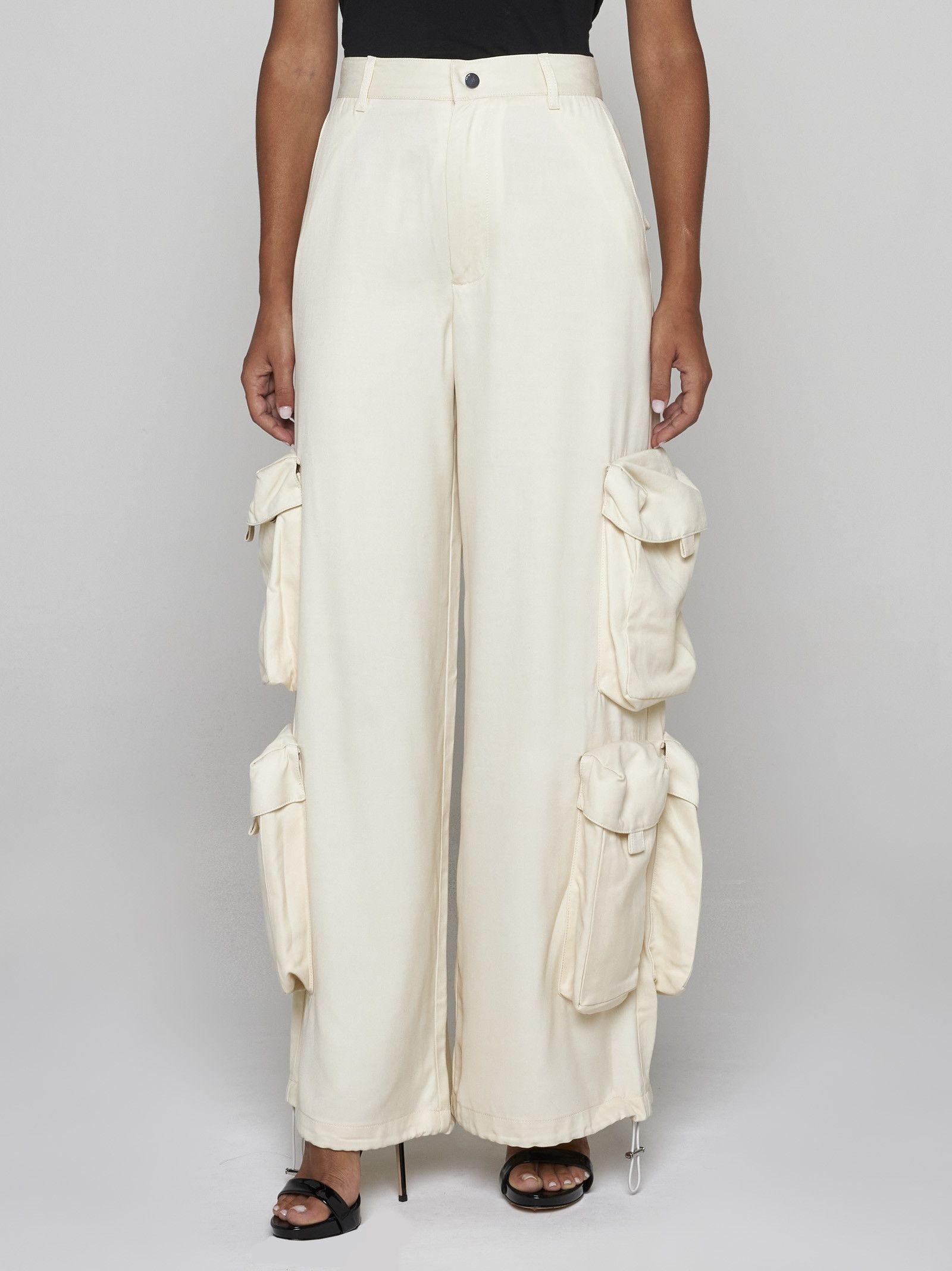Amiri o1y0425 Casual Pant in Ivory Size 26" / US 2 / IT 38 - 3 Thumbnail