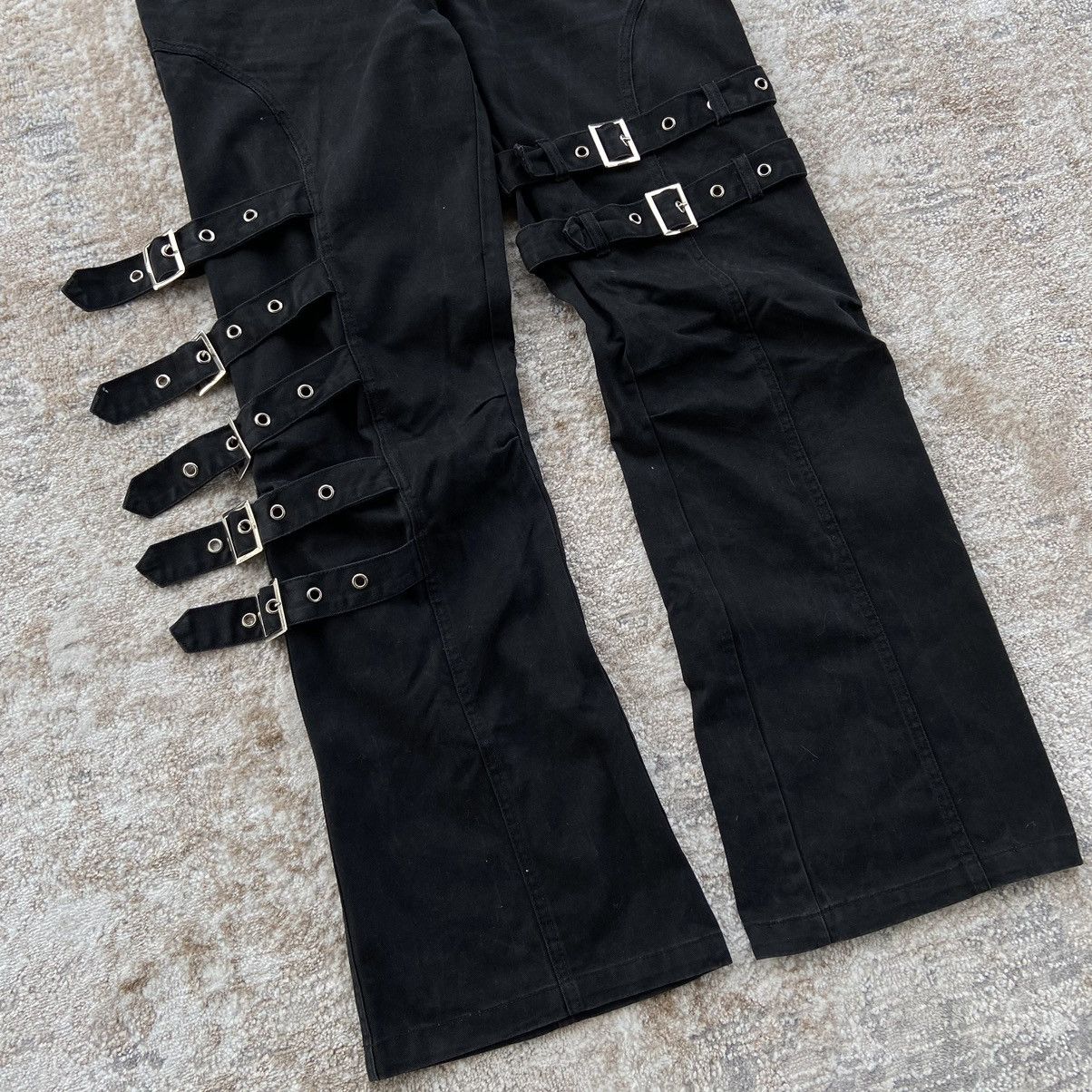 Japanese Brand × Seditionaries Japanese Deorart Gothic Punk Bondage Flared Pants Size US 29 - 3 Thumbnail
