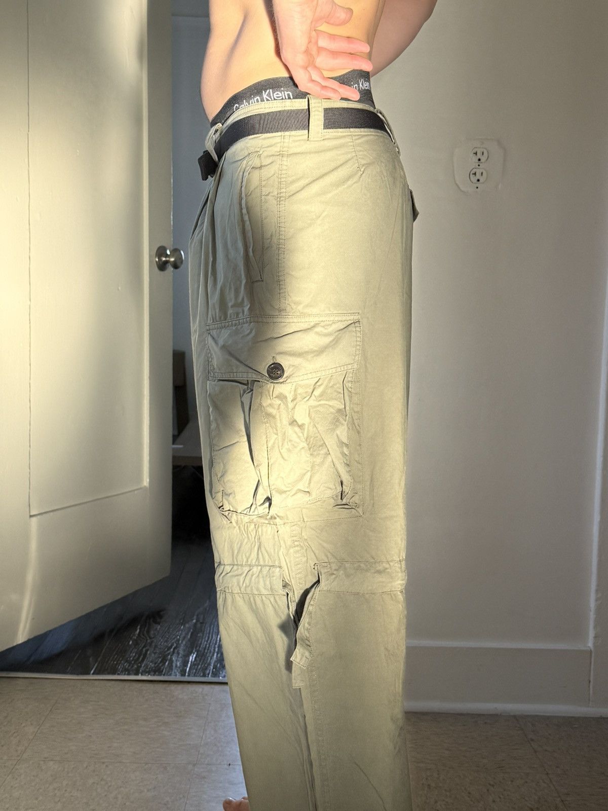 Loewe Eye/Loewe/Nature Jungle Cargo Pants w/ Detachable Belt Size US 32 / EU 48 - 4 Thumbnail