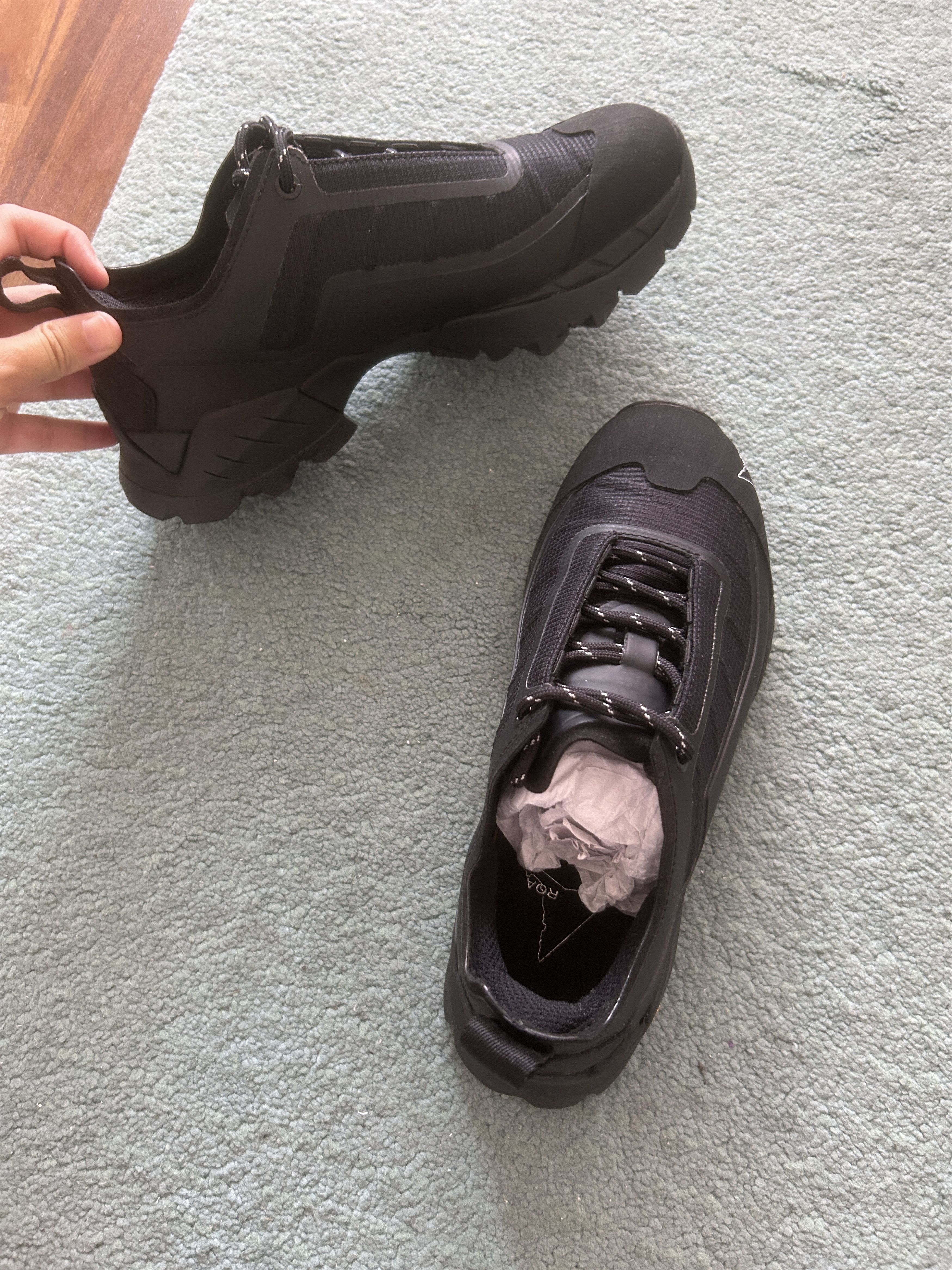 ROA ROA Katharina Light Black – Size 37 (New) Size US 7 / IT 37 - 3 Thumbnail