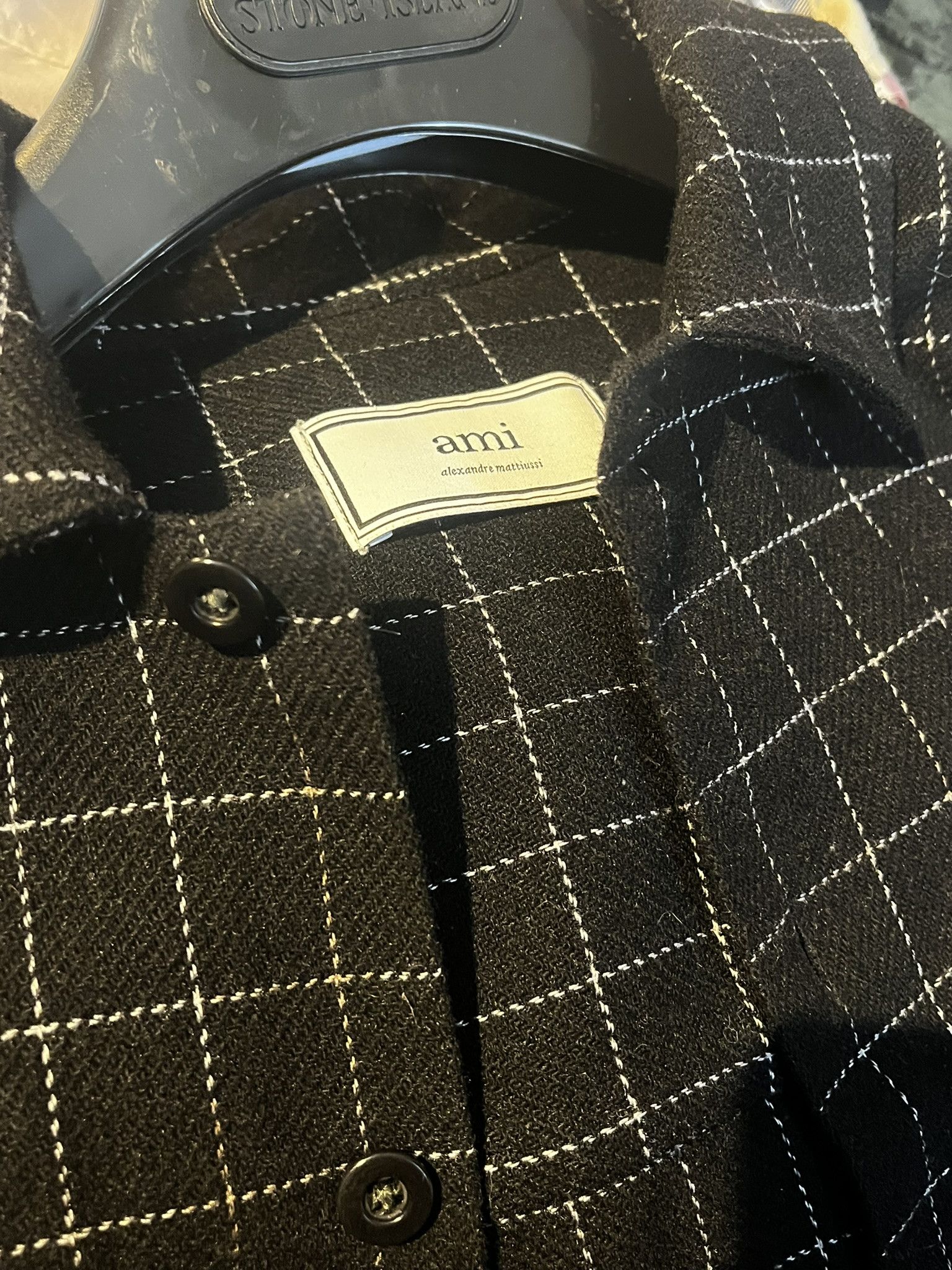 AMI AMI Paris Wool Overshirt Size US S / EU 44-46 / 1 - 3 Thumbnail