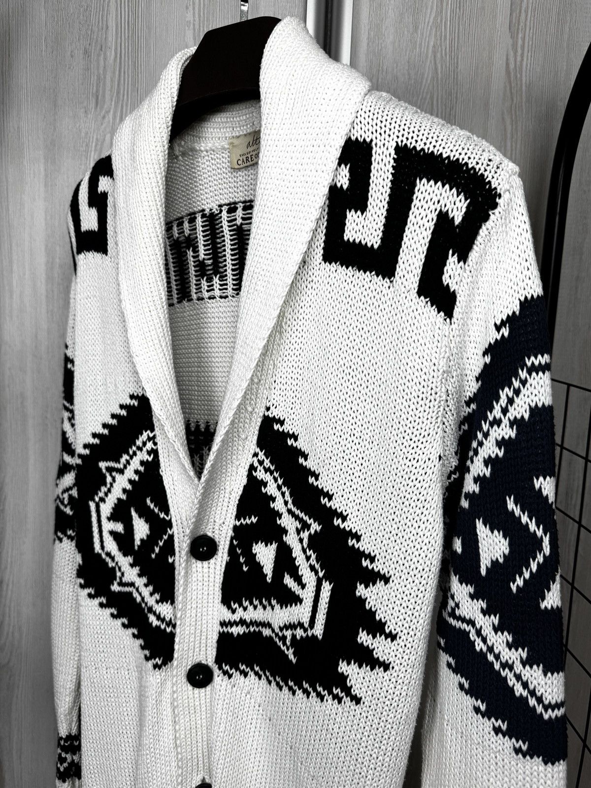 Altea Altea made for Care of Carl Aztec pattern knitted cardigan Size US L / EU 52-54 / 3 - 5 Thumbnail