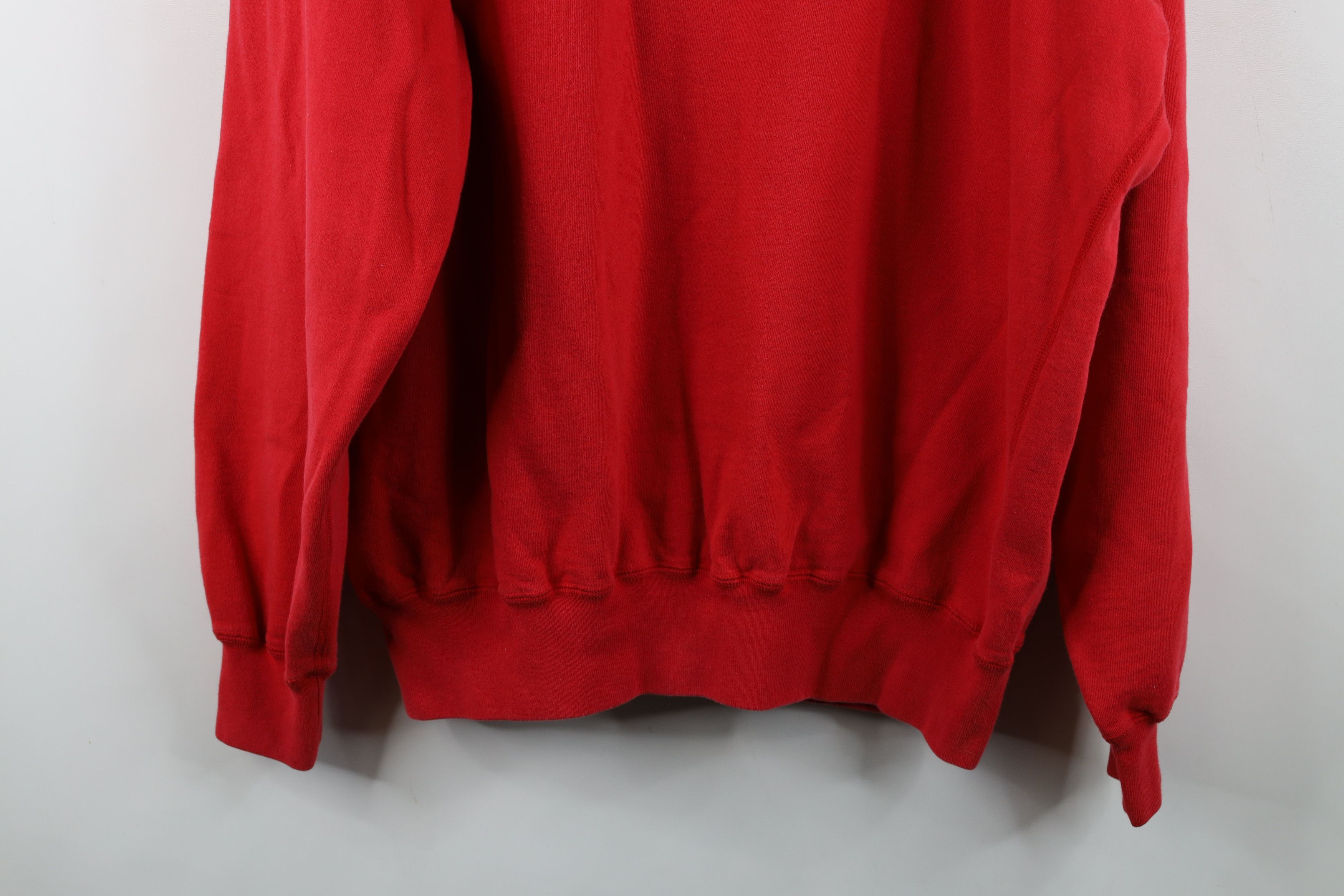 Ralph Lauren Vintage 90s Ralph Lauren Faded Crewneck Sweatshirt Red Size US L / EU 52-54 / 3 - 10 Thumbnail