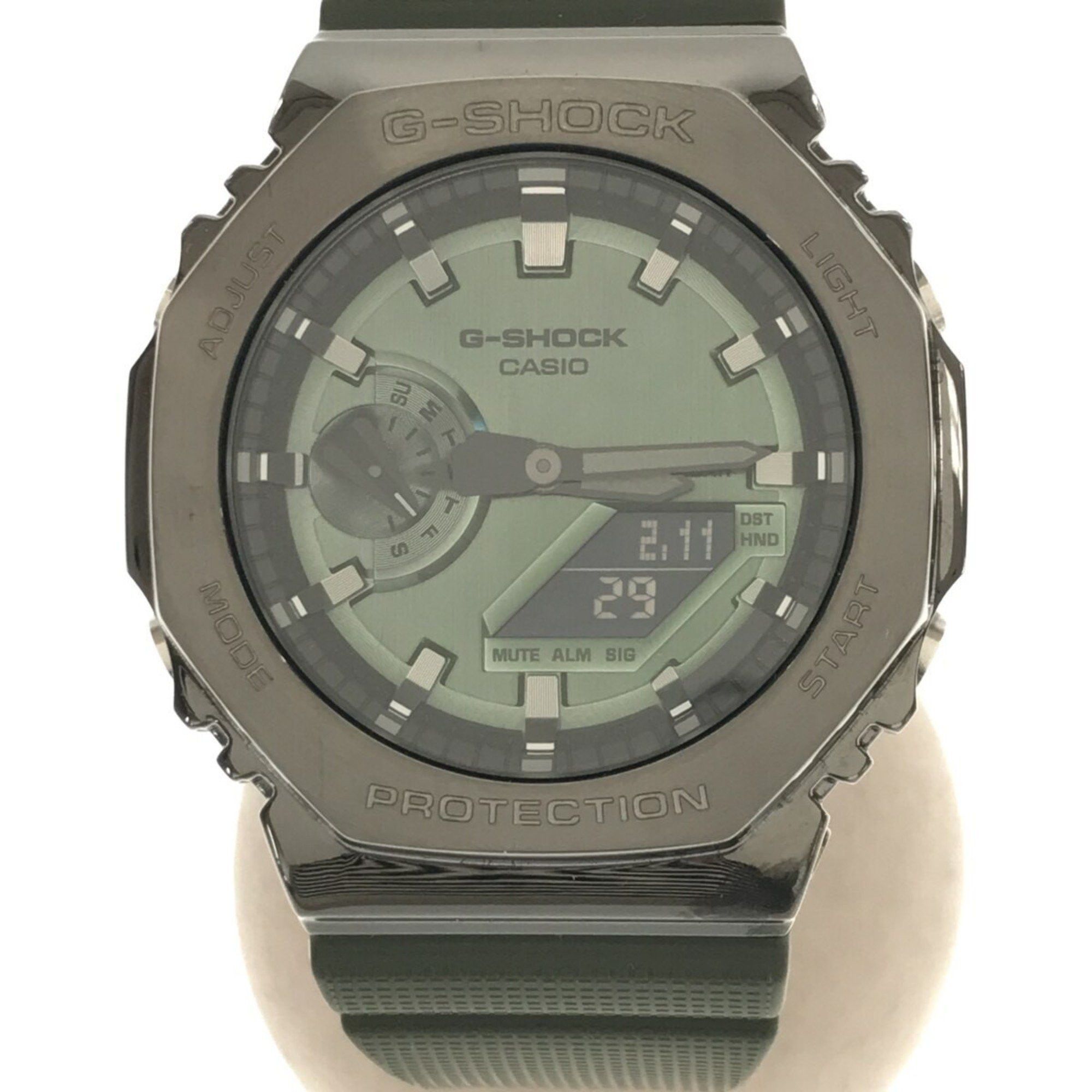 image of Casio G-Shock Gm-2100B-3Ajf Watch Stainless Steel Men's Ana-Digi Quartz Ityqo193Bz39 Rm2836D in Gre