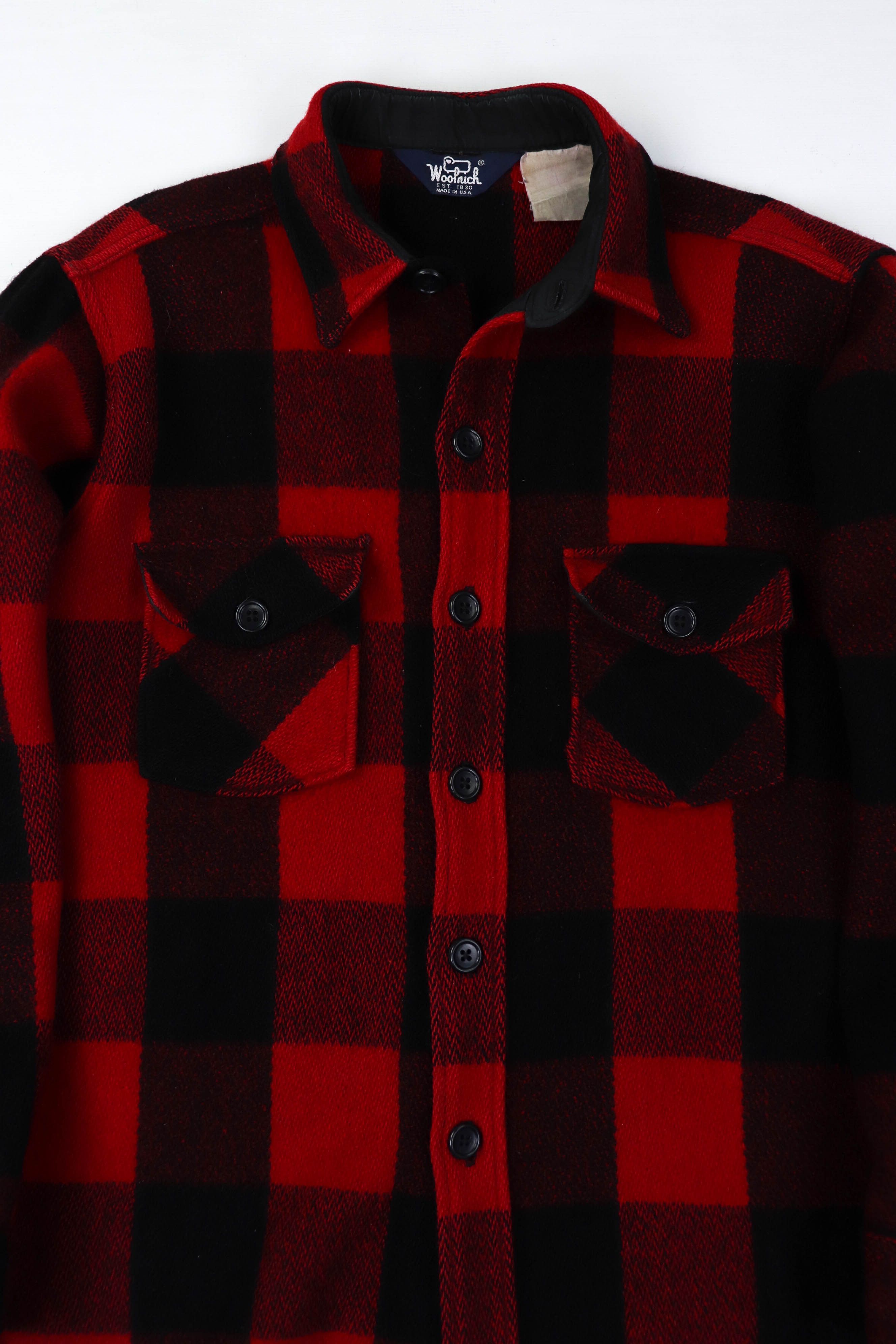 Woolrich Woolen Mills Vintage Woolrich U.S.A. Buffalo Plaid Wool Lumberjack Jacket Size US M / EU 48-50 / 2 - 5 Thumbnail