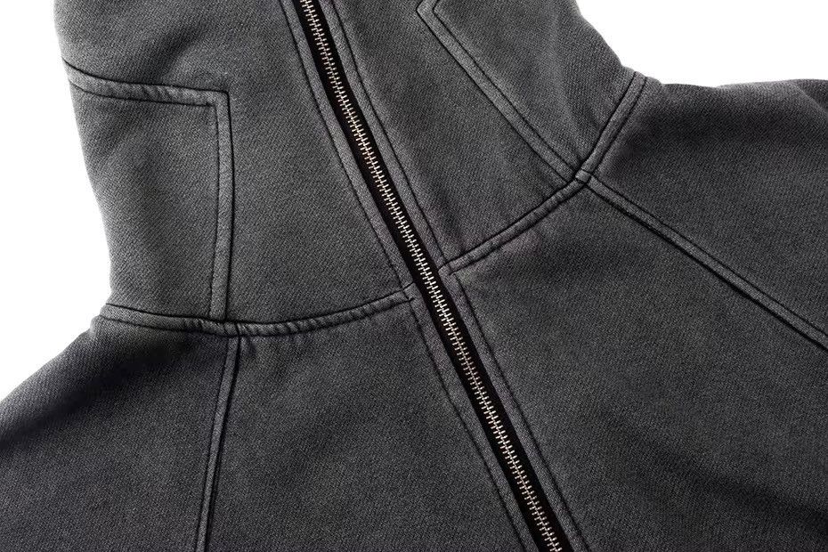 Designer × Vintage Streetwear Design Zipper Loose Hoodie Sweatshirt Size US M / EU 48-50 / 2 - 4 Thumbnail
