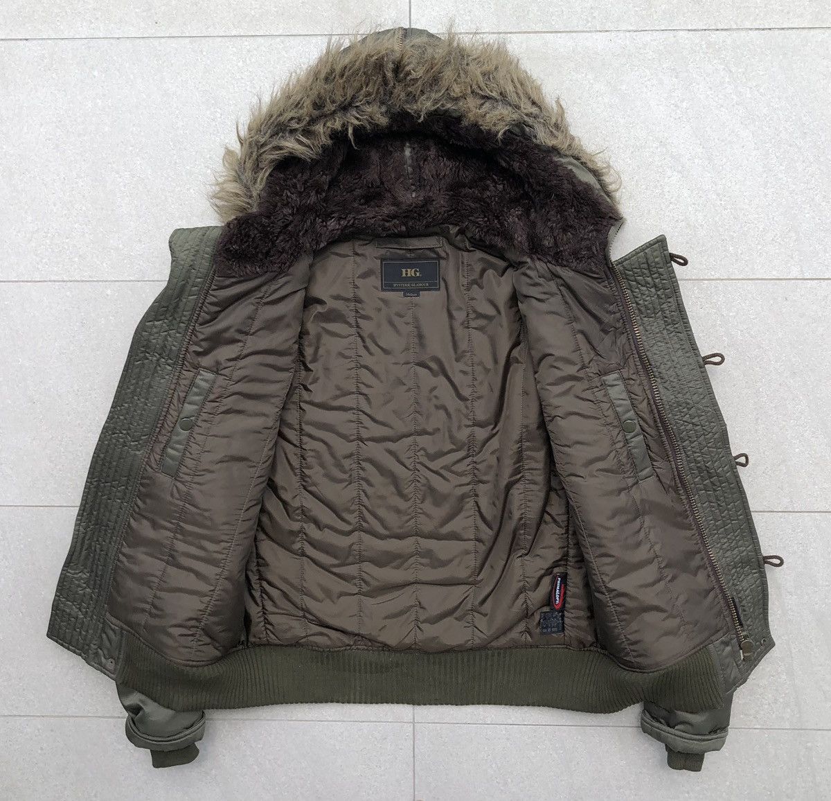 Hysteric Glamour Hysteric Glamour N-2BMilitary Flight Jacket Fur Hoded Jacket Size US M / EU 48-50 / 2 - 16 Thumbnail