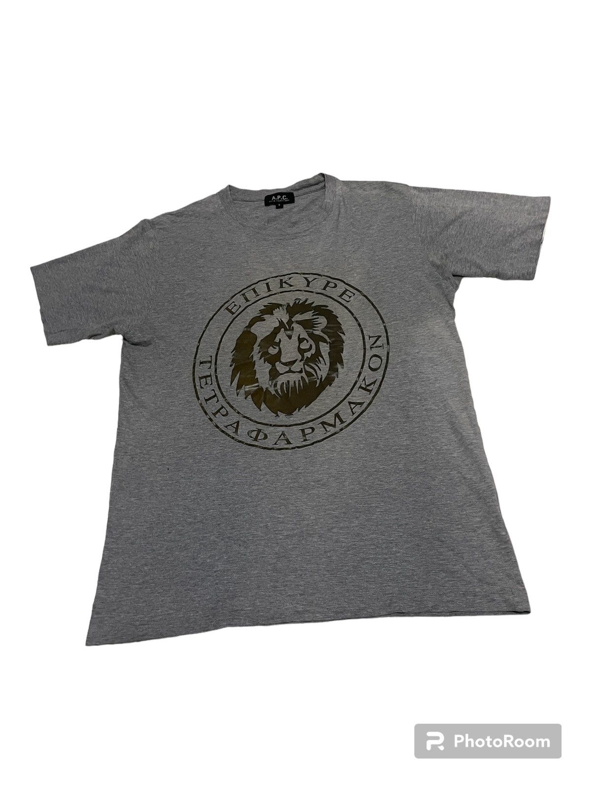 A.P.C. A.P.C. Rue De Fleurus Paris Gold Lion Size US S / EU 44-46 / 1 - 5 Thumbnail