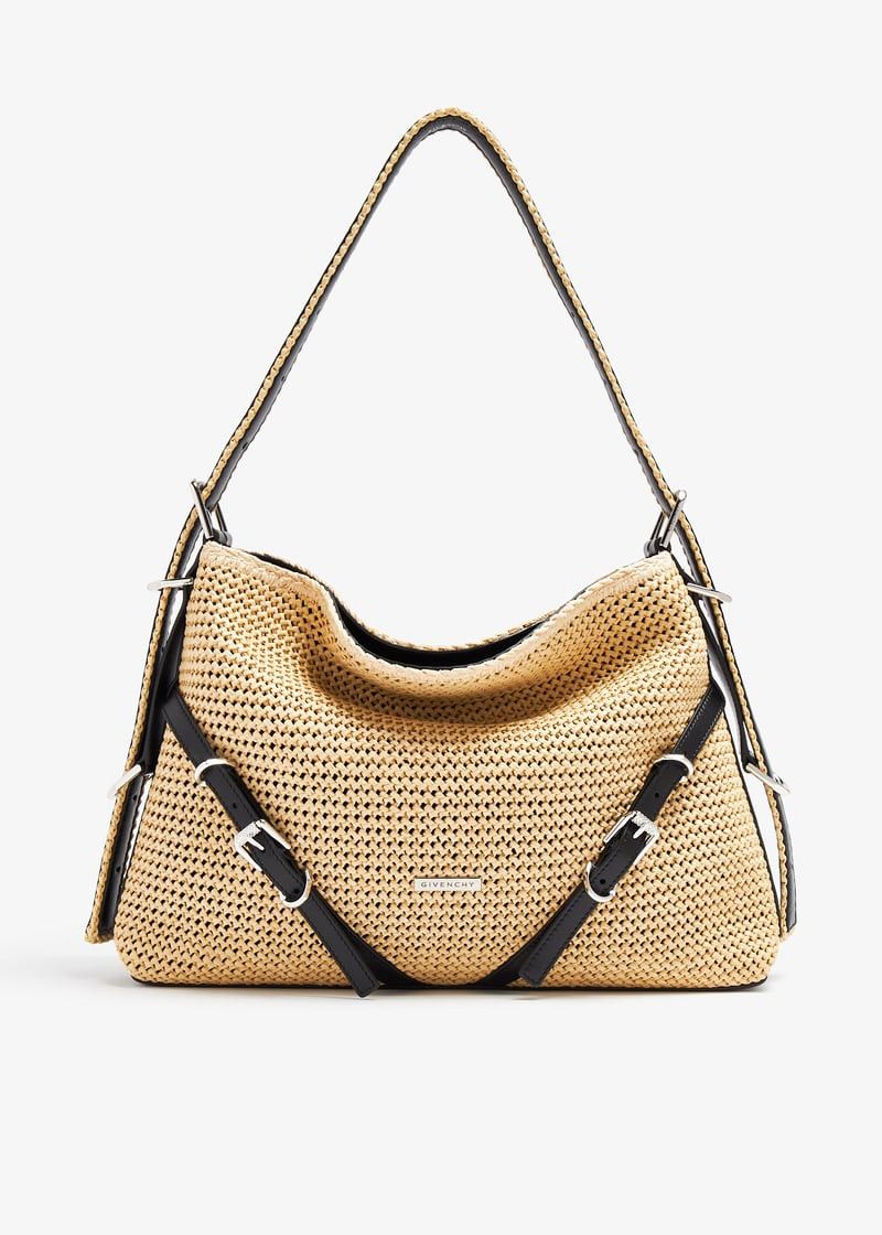 Givenchy o1srvl11e0625 Voyou Medium Bag in Beige Size ONE SIZE - 1 Thumbnail
