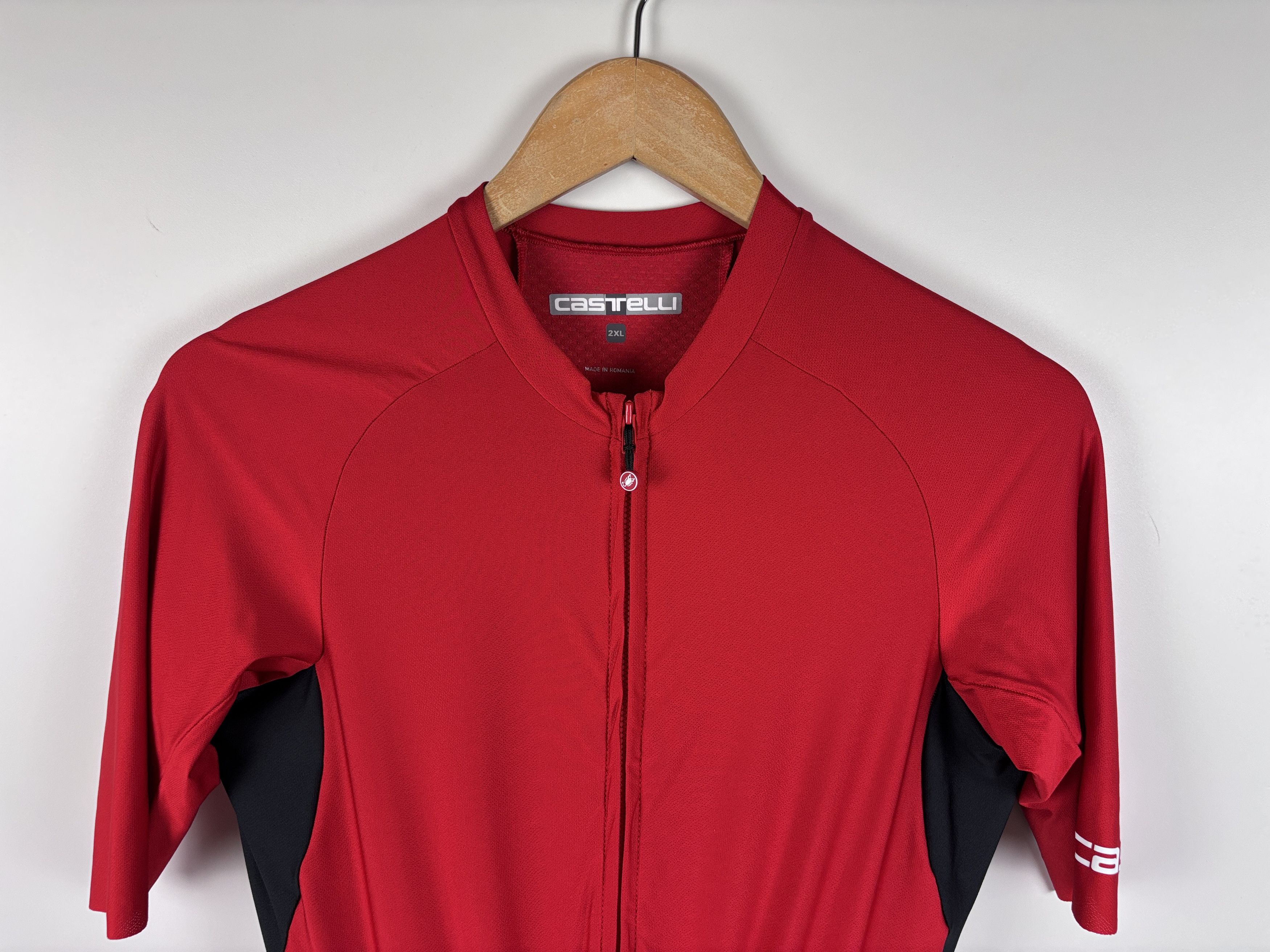 Other Castelli Rosso Corsa Skin Suit Short Sleeve Cycling XL Size US XL / EU 56 / 4 - 2 Thumbnail