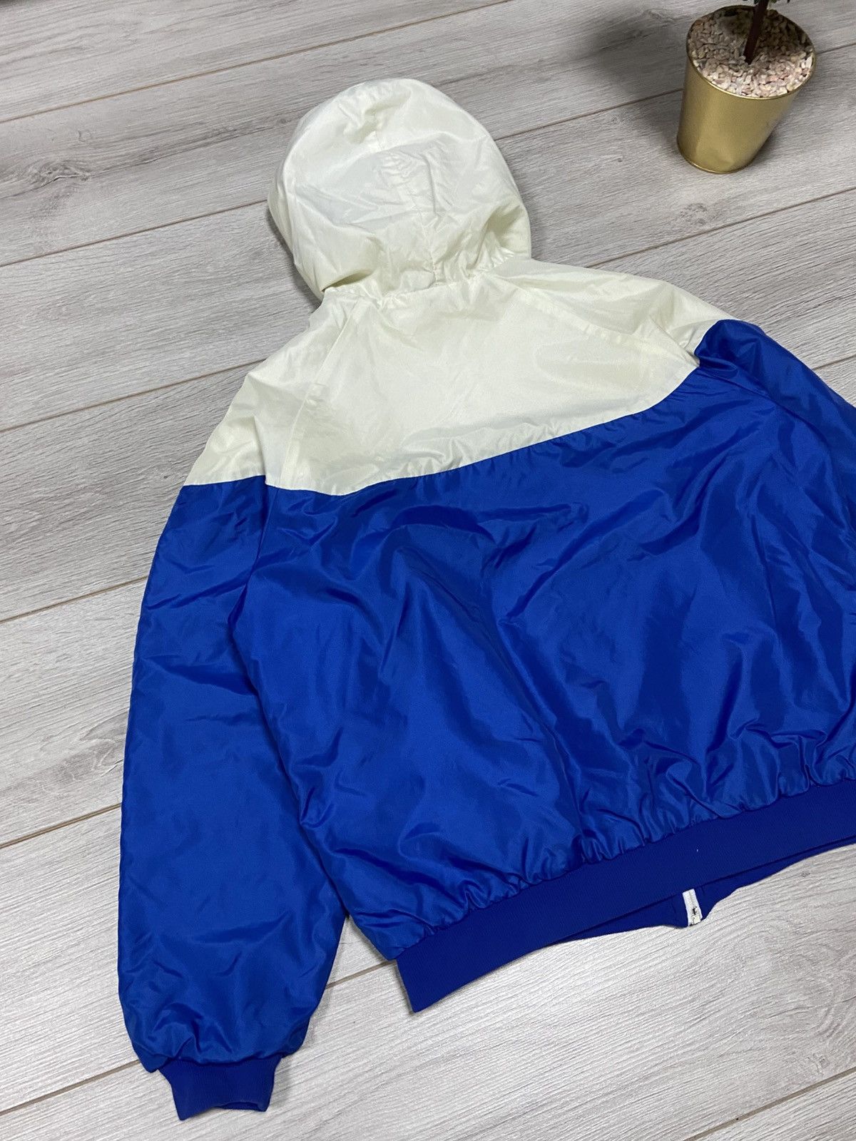 Nike Nike vintage 80s made in UK RARE zip jacket insulate Size US L / EU 52-54 / 3 - 9 Thumbnail