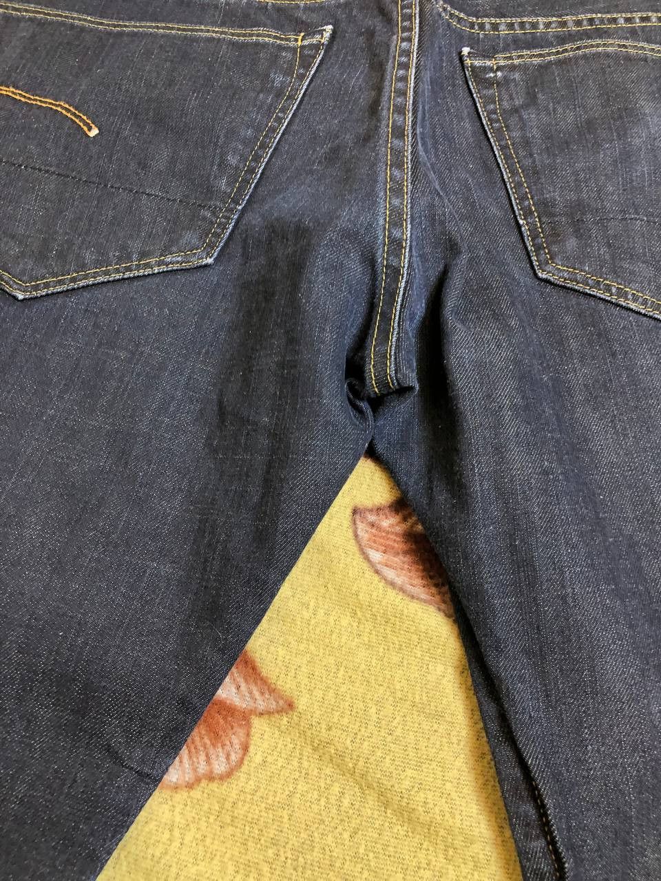 G-Star G Star Raw 3301 Slim Straight Jean Blue Button Fly Size US 30 / EU 46 - 18 Thumbnail