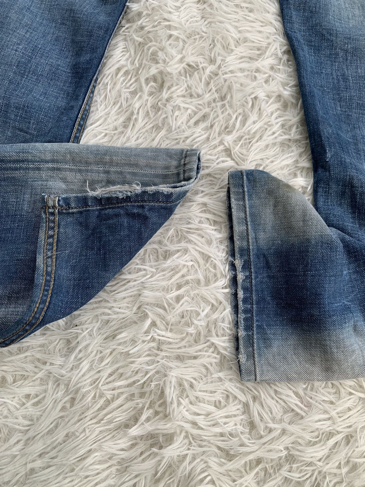 Diesel Distress Diesel Blue Eyecons 2014/1 Edition Denim Pant Size US 35 - 14 Thumbnail