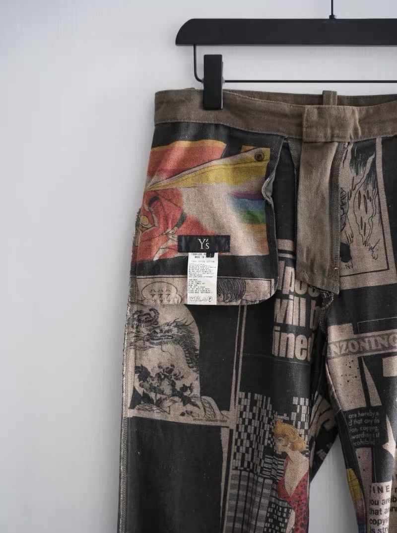 Yohji Yamamoto Yohji Yamamoto 07AW Shotaro Ishinomori Manga Pants Size US 30 / EU 46 - 5 Thumbnail