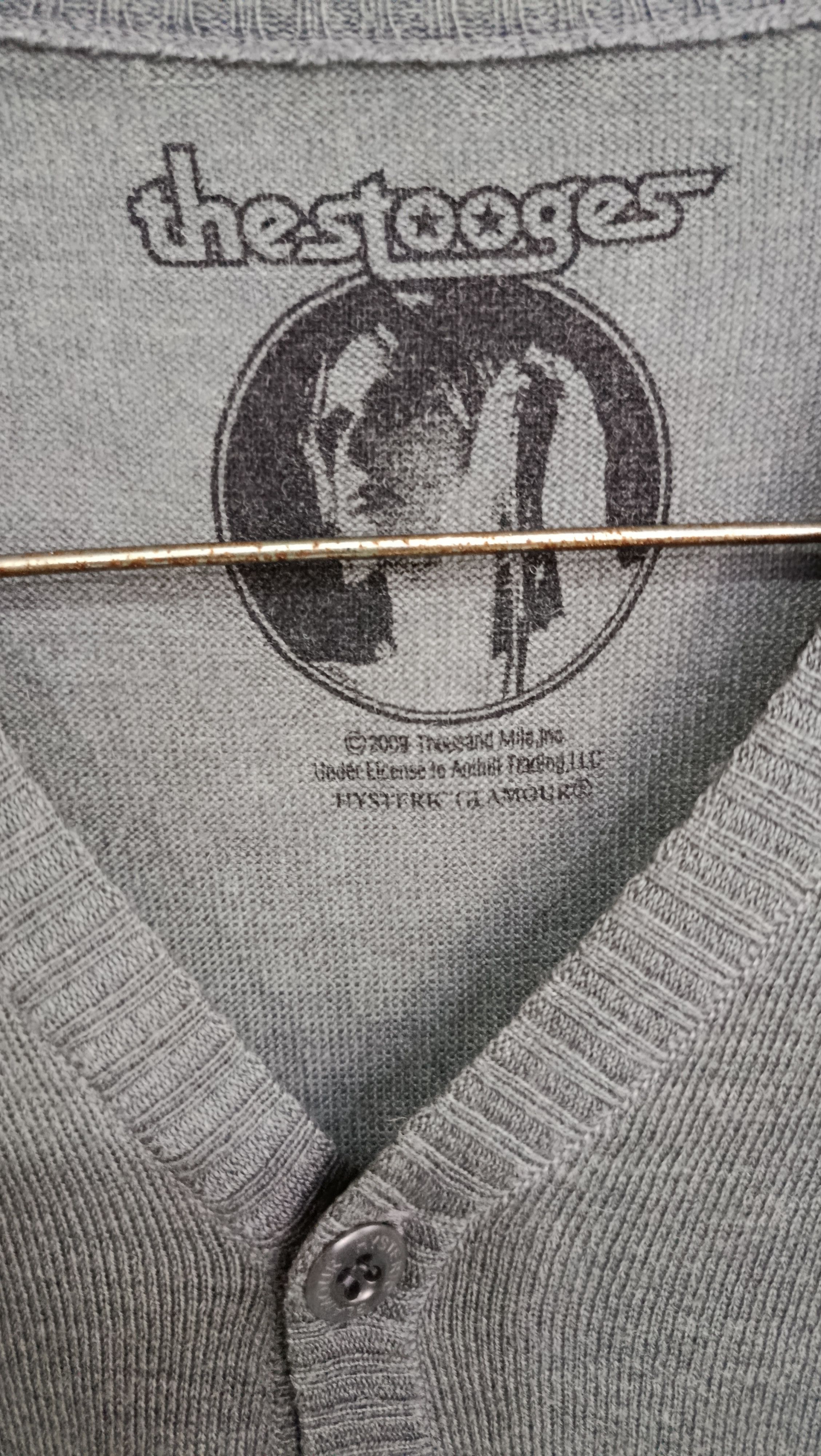 Hysteric Glamour Vintage HYSTERIC GLAMOUR x Iggy Pop cardigans size M Size US M / EU 48-50 / 2 - 7 Thumbnail
