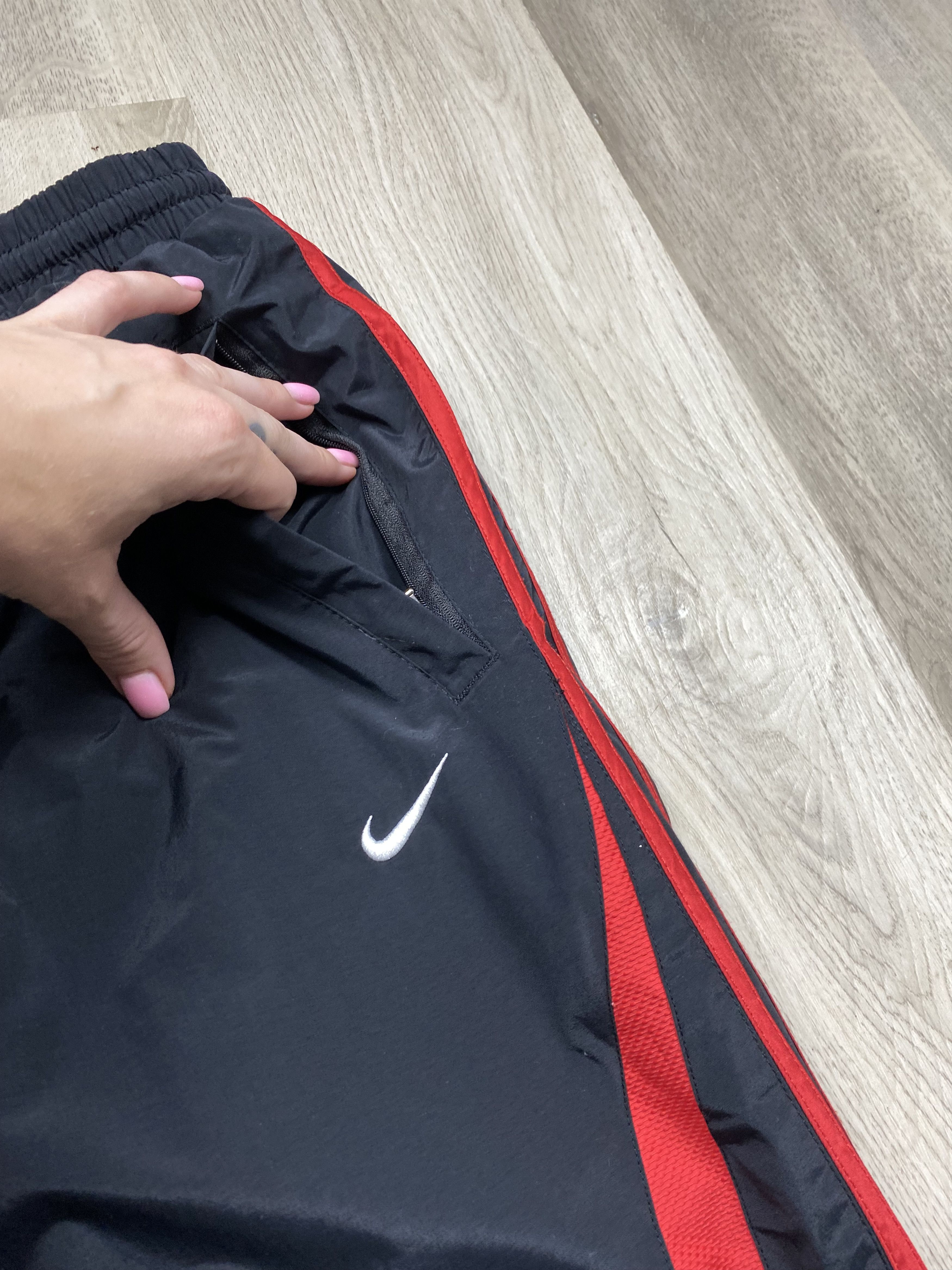 Nike Nike Vintage WARM Nylon Pants inside on fleece Y2K Gorpcore Size US 34 / EU 50 - 3 Thumbnail