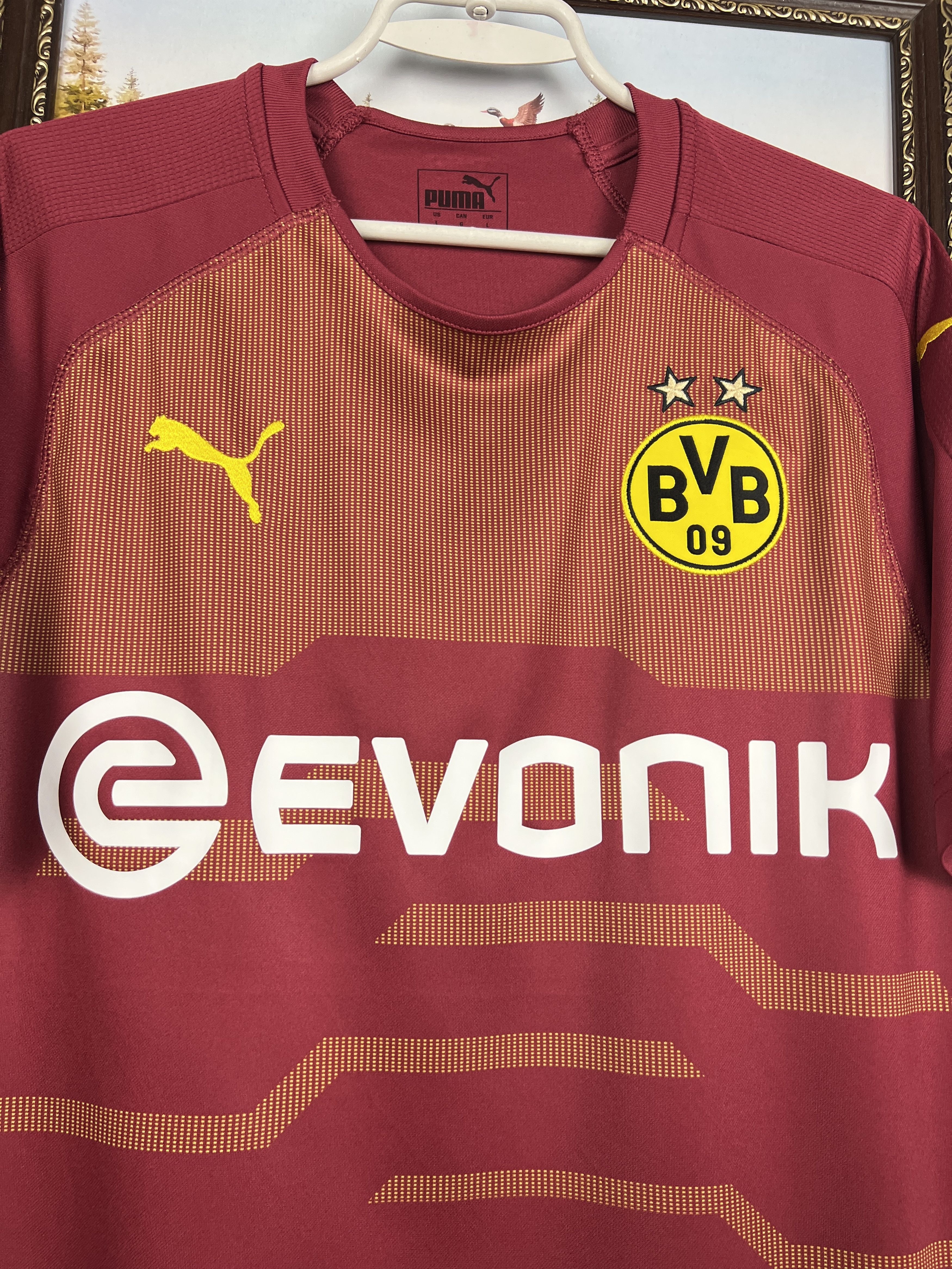 Puma Borussia Dortmund Third football shirt Soccer Jersey Trikot Size US L / EU 52-54 / 3 - 3 Thumbnail