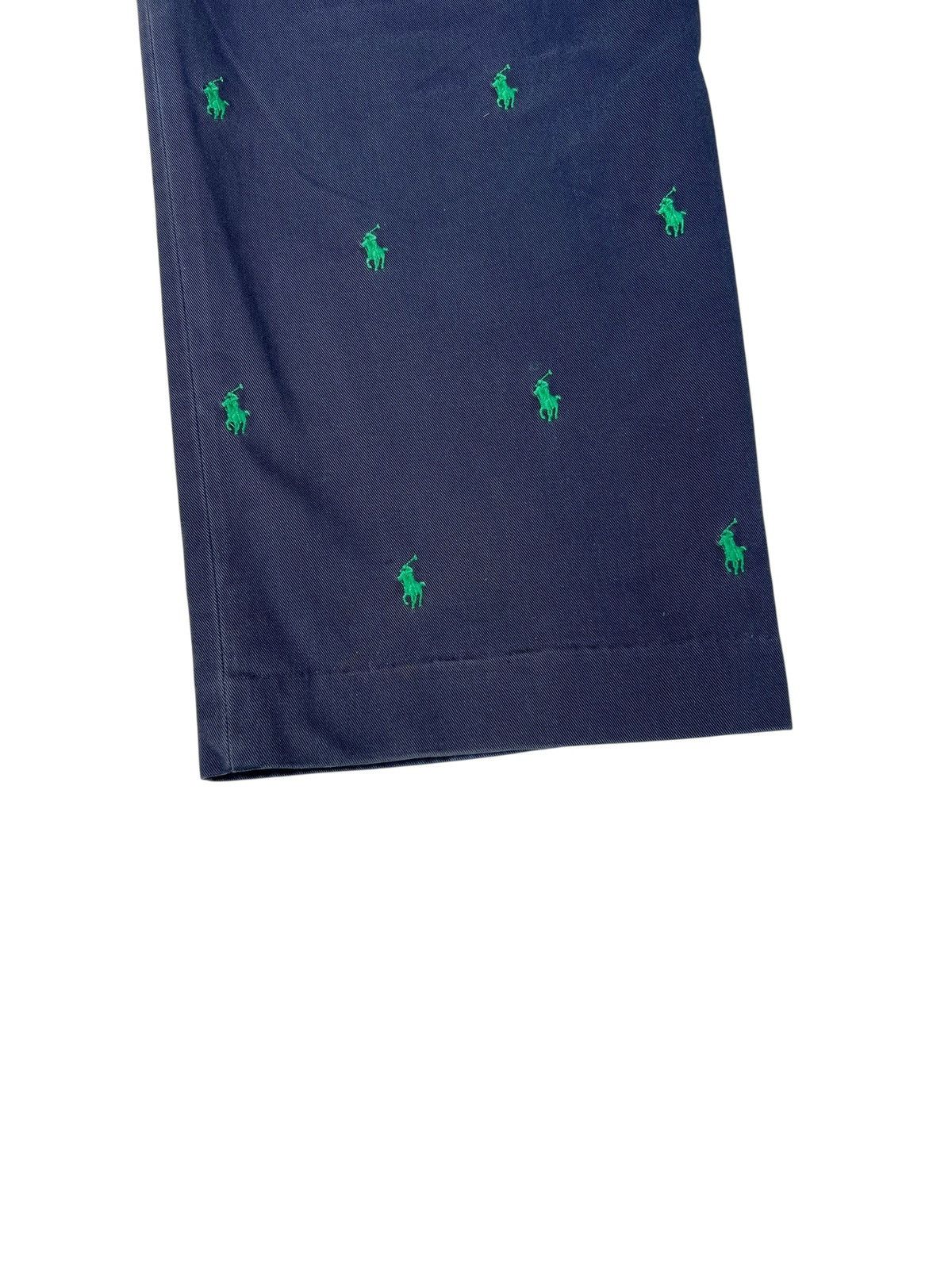 Polo Ralph Lauren Vintage 90s Polo Ralph Lauren Small Pony Faded Navy Trouser Size US 38 / EU 54 - 15 Thumbnail