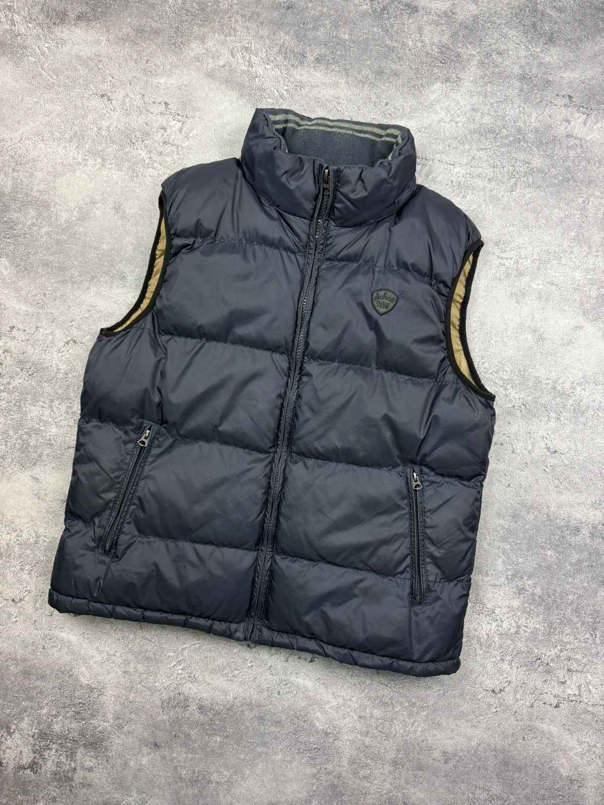 Schott Vintage Schott NYC Down Puffer Vest Sleeveless Size US XL / EU 56 / 4 - 3 Thumbnail