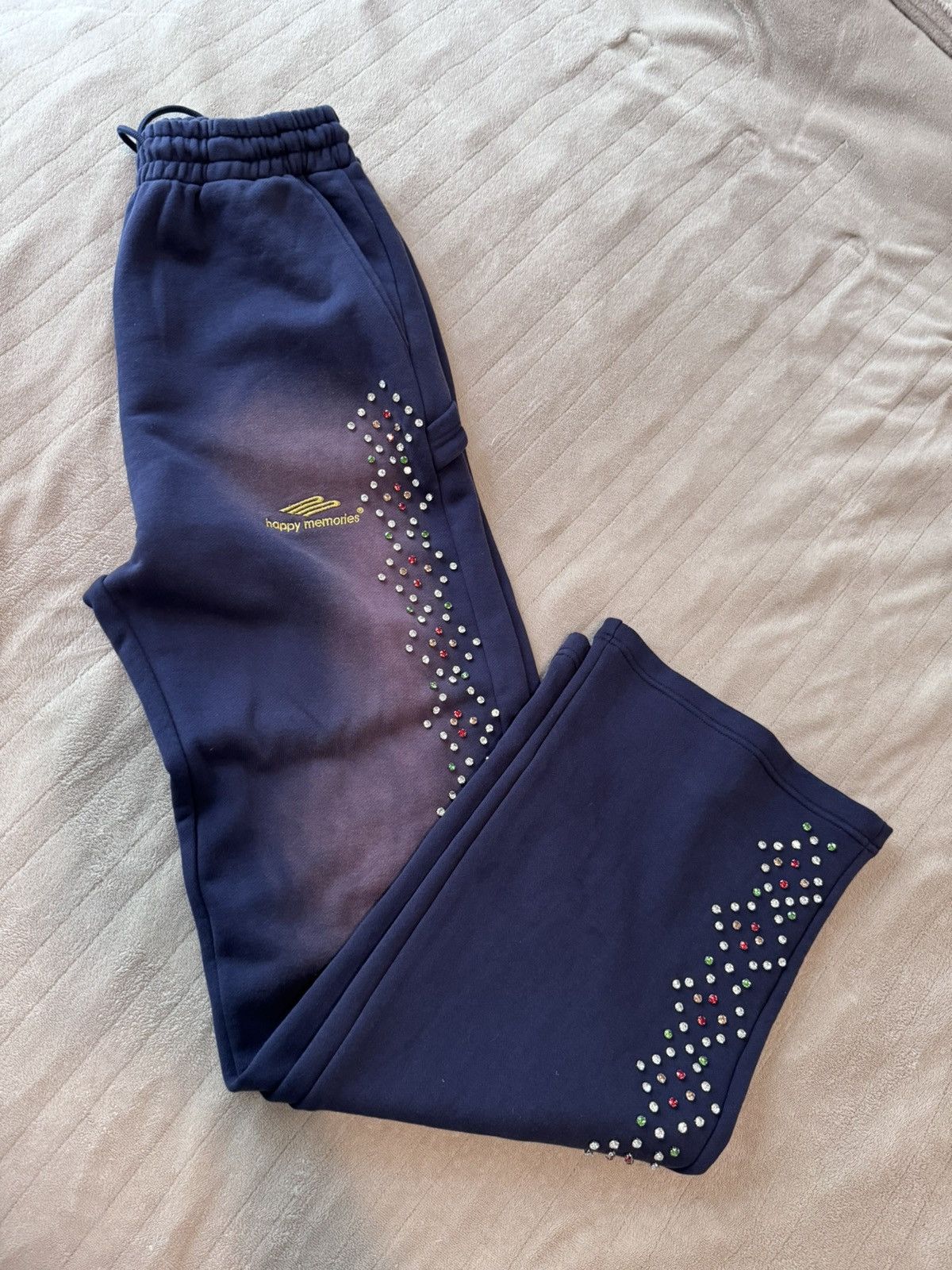 image of Hmdd Navy Crystal Sweats, Men's (Size 30)