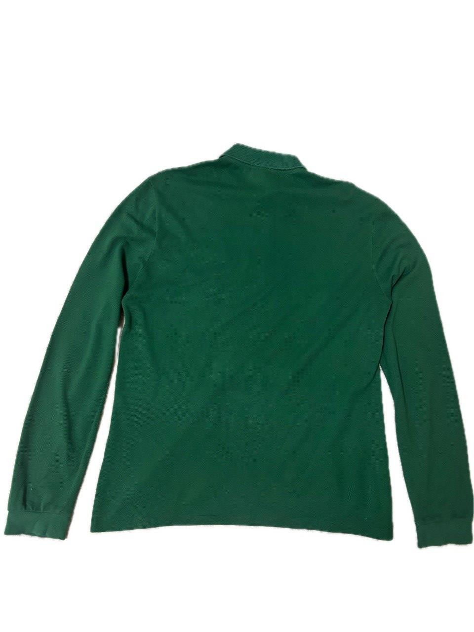 Lacoste Lacoste Classic Fit Long Sleeve Polo – Green – Size M Size US M / EU 48-50 / 2 - 5 Thumbnail