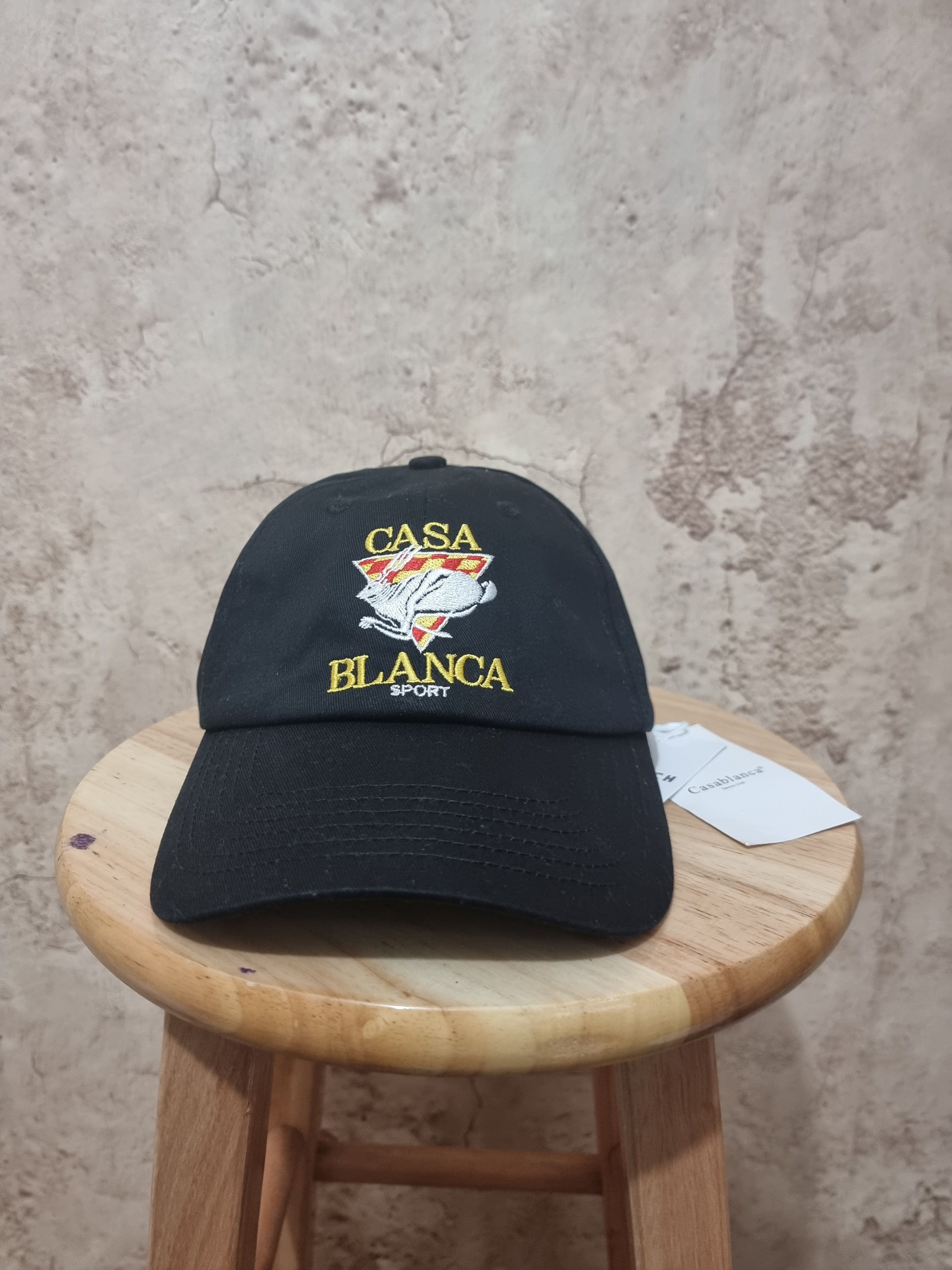 Casablanca Casablanca Embroided Logo Dad hat Size ONE SIZE - 1 Thumbnail
