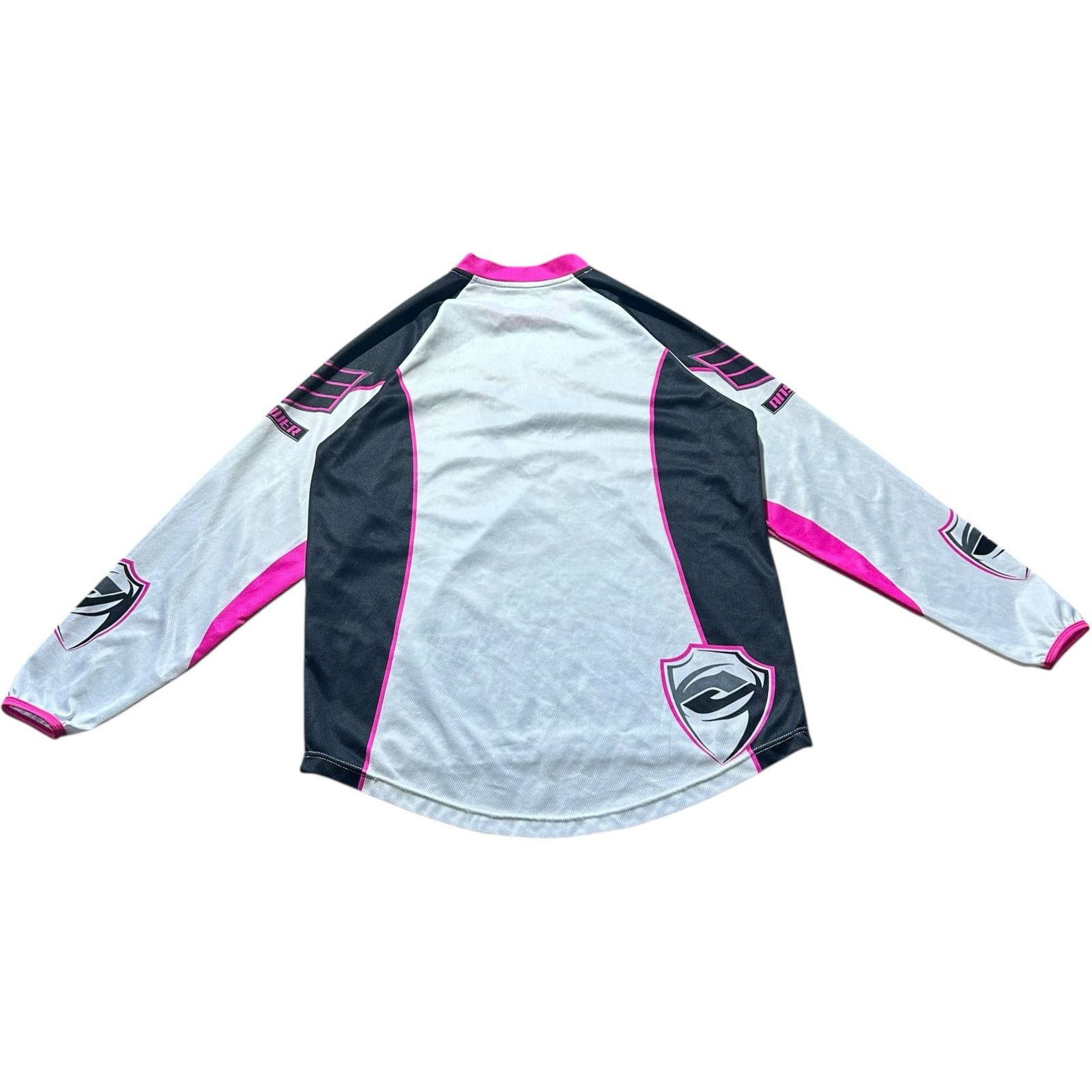 Fox Racing × Yamaha Answer Racing Y2K Pink Black White MX Jersey Size L / US 10 / IT 46 - 2 Thumbnail