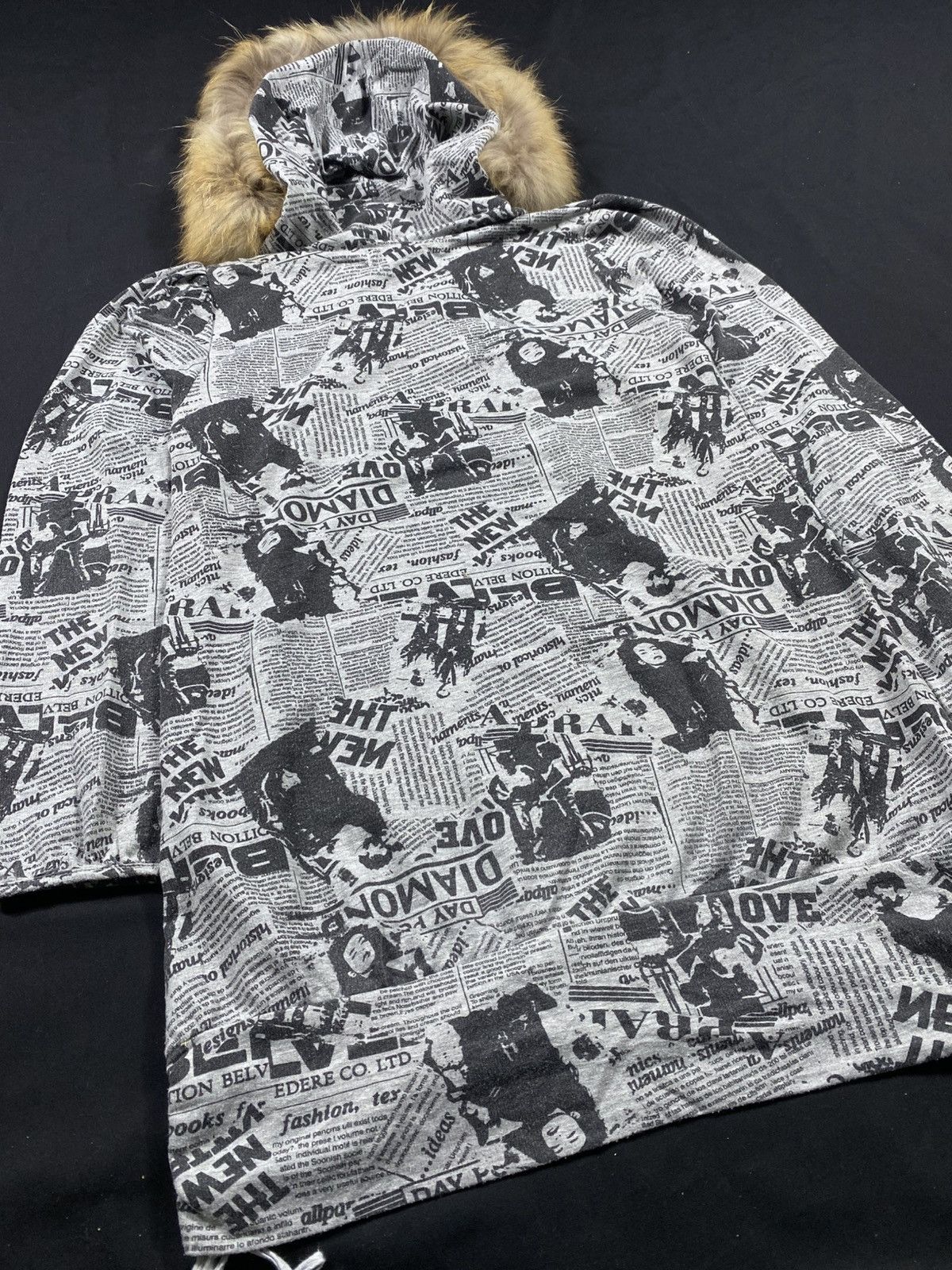 If Six Was Nine × Japanese Brand × Le Grande Bleu (L.G.B.) Japanese Estacot Fur Hoodie HystericGlamour Style Lgb Size US M / EU 48-50 / 2 - 4 Thumbnail