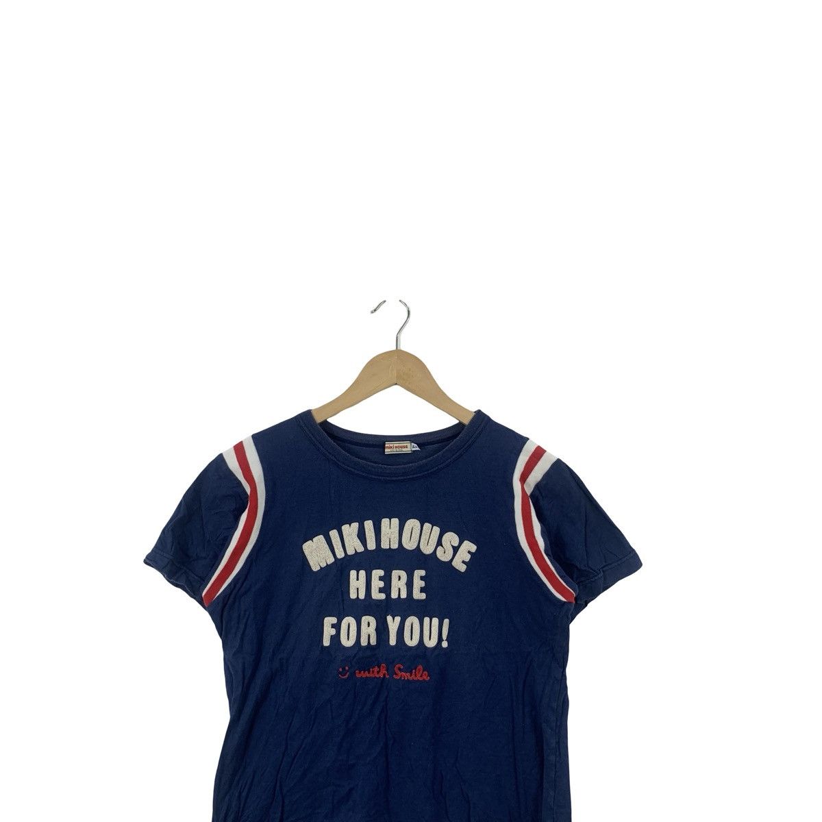 Vintage Vintage MIKI HOUSE KIDS Here For You Logo Print Retro Style Size US M / EU 48-50 / 2 - 2 Thumbnail