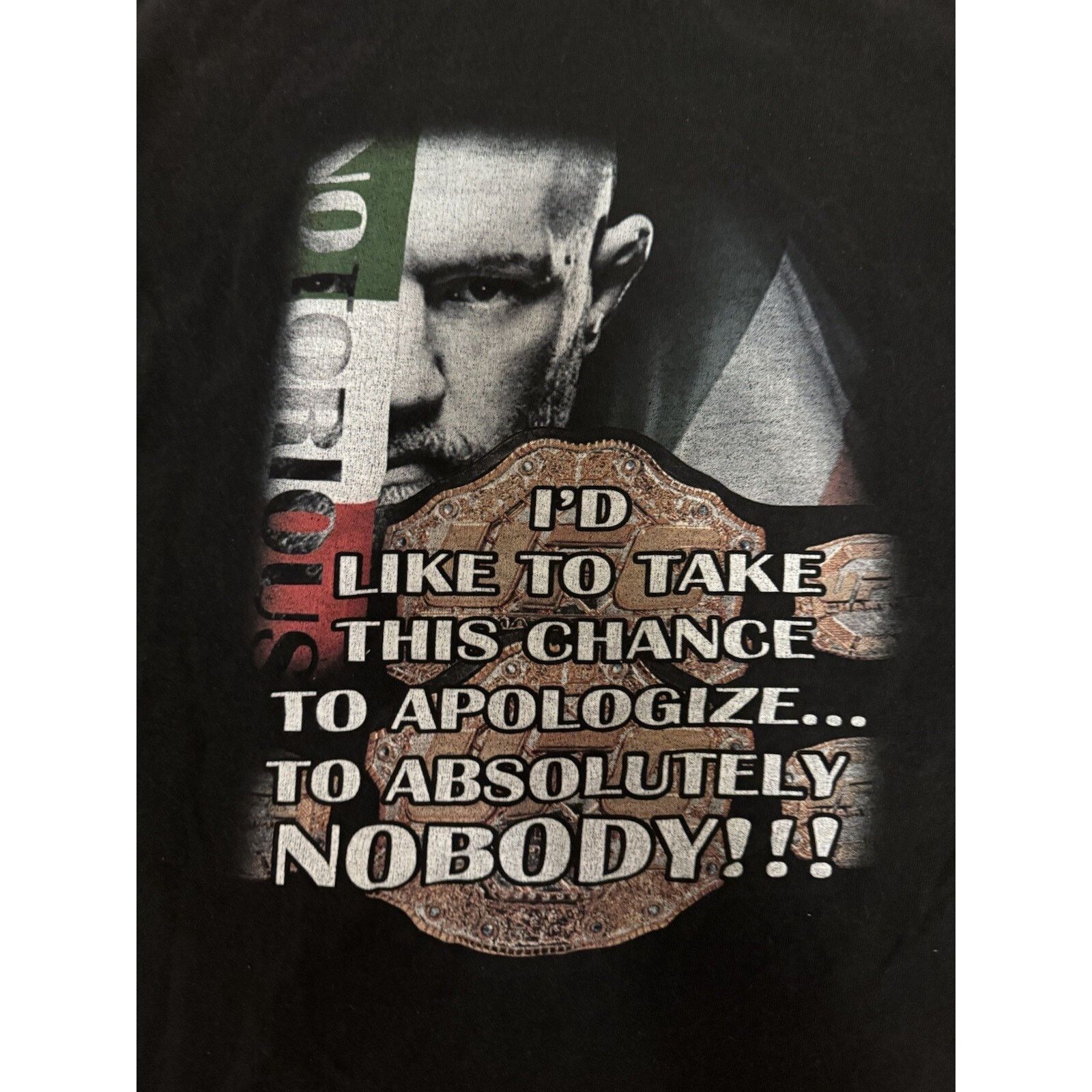 Vintage The Notorious Conor McGregor Double Champ T-Shirt XL 24x28 Size US XL / EU 56 / 4 - 2 Thumbnail