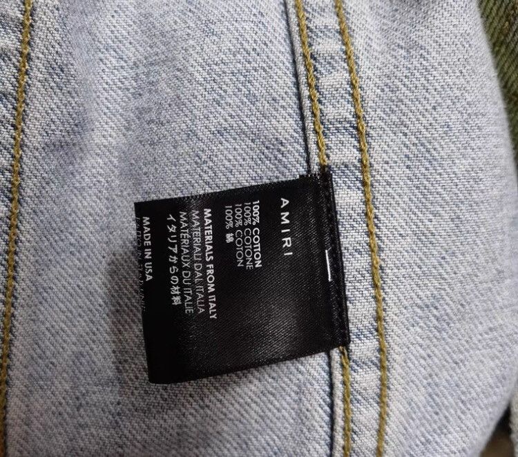 Amiri Amiri Metropolitan Denim Jacket 2412-Nextarrow Size US L / EU 52-54 / 3 - 3 Thumbnail