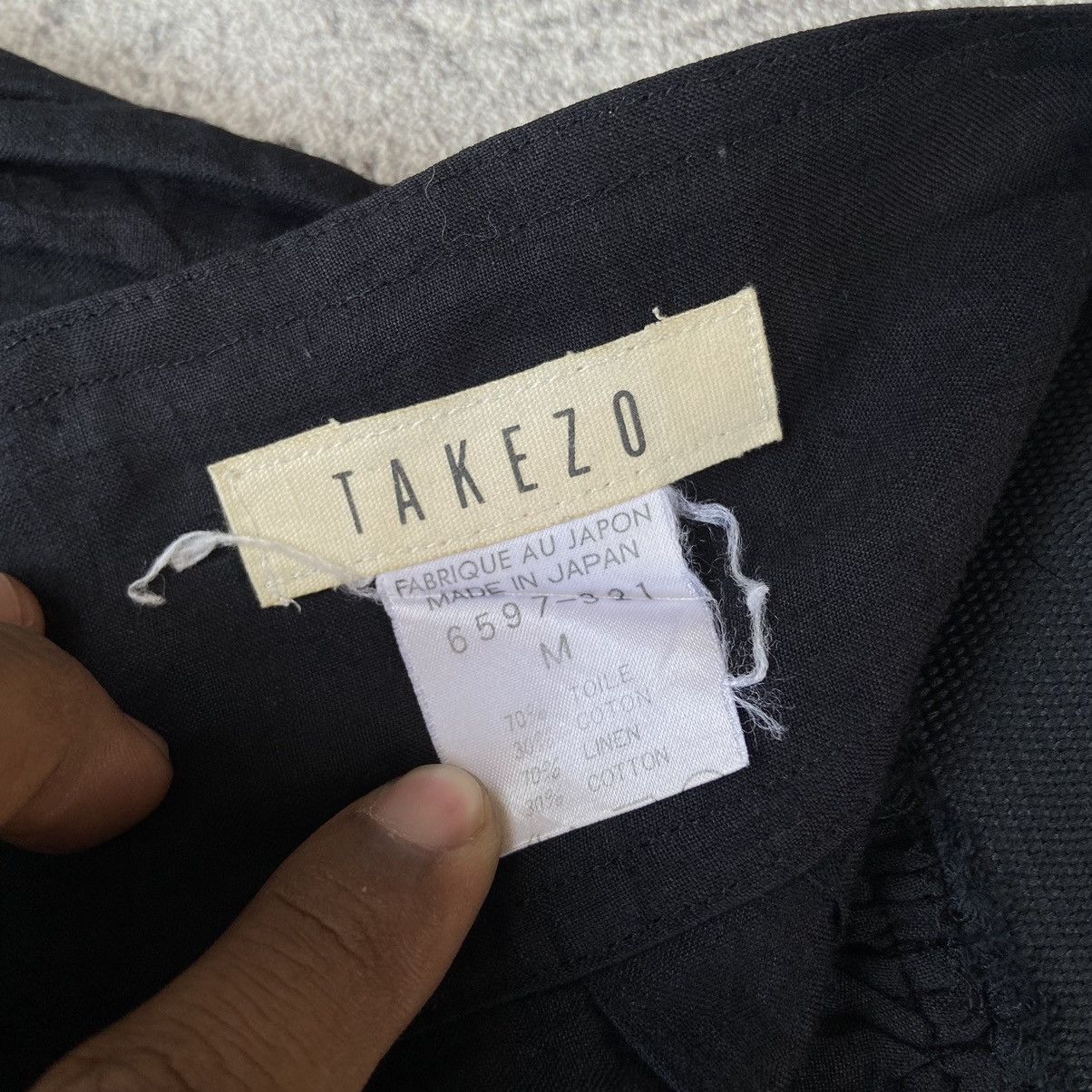 Japanese Brand Takezo Like a Yohji Yamamoto Style Pants Size 24" / US 00 / IT 34 - 5 Thumbnail