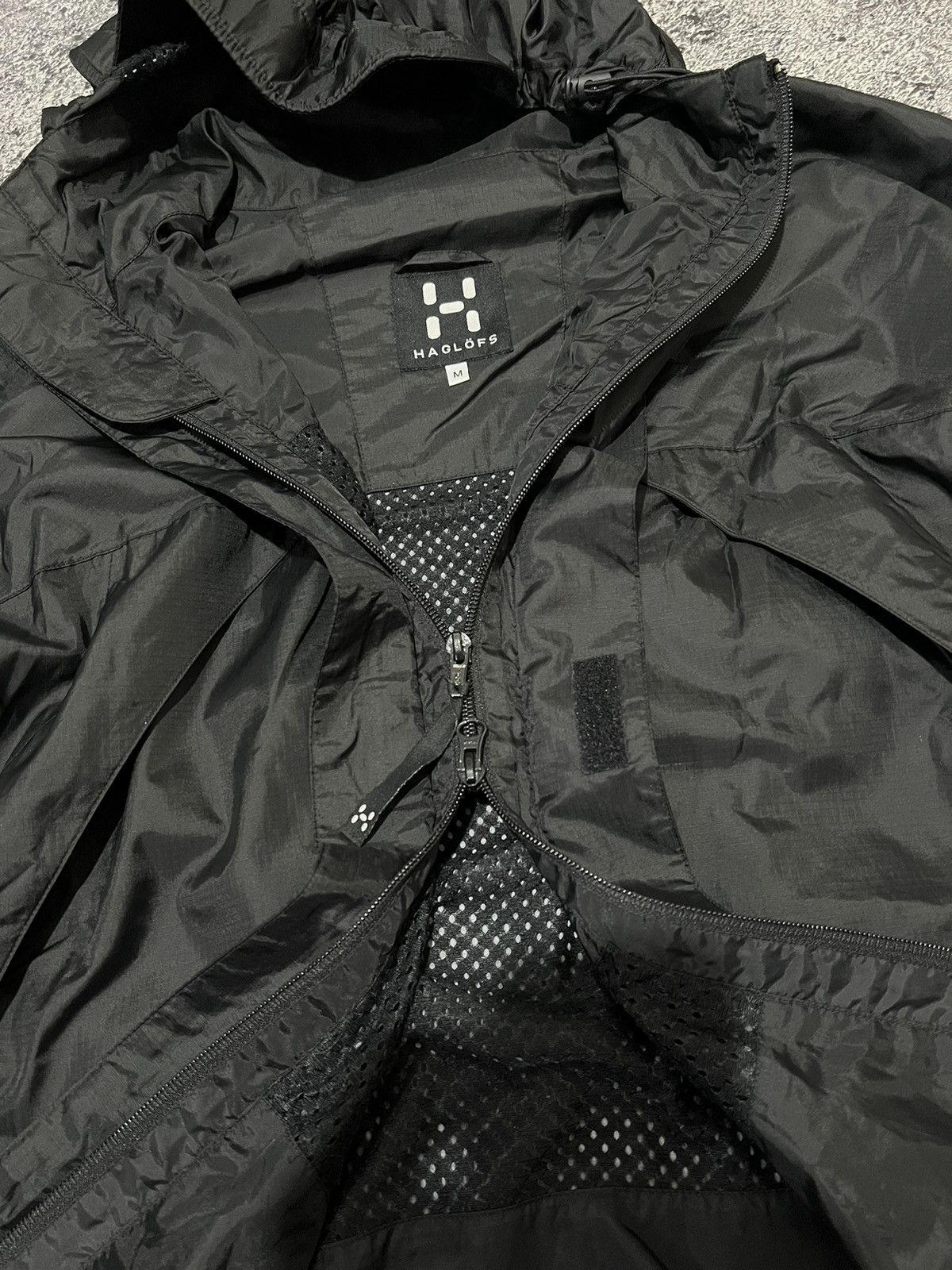 Comme des Garcons 2000s Haglofs Margiela Gorpcore Nylon Hodded y2k Lgb Ifsix Size US L / EU 52-54 / 3 - 4 Thumbnail