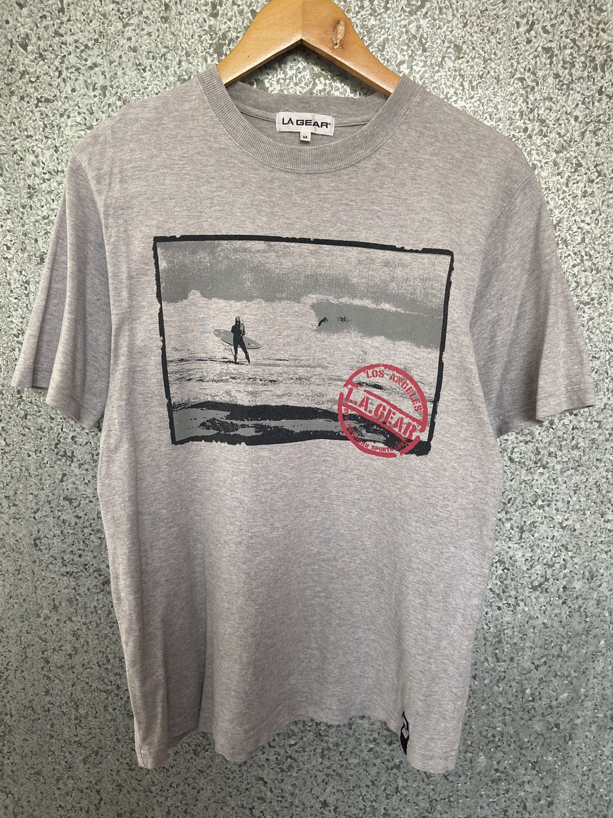La Gear 🔥 Vintage LA GEAR t shirt Vintage 90s Size US M / EU 48-50 / 2 - 2 Thumbnail