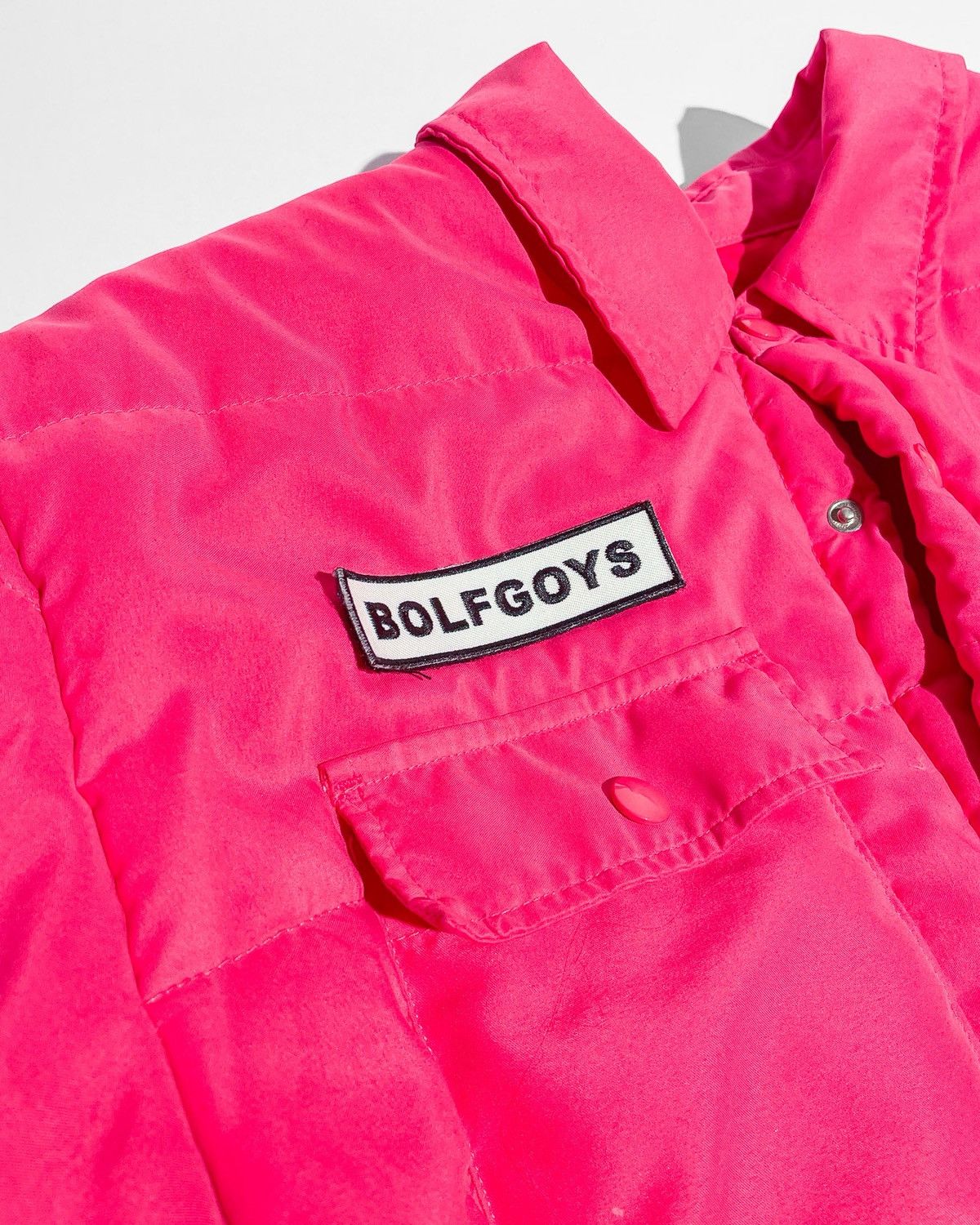 Golf Wang Golf Wang Pink Smile Puffer Jacket Size US S / EU 44-46 / 1 - 6 Thumbnail