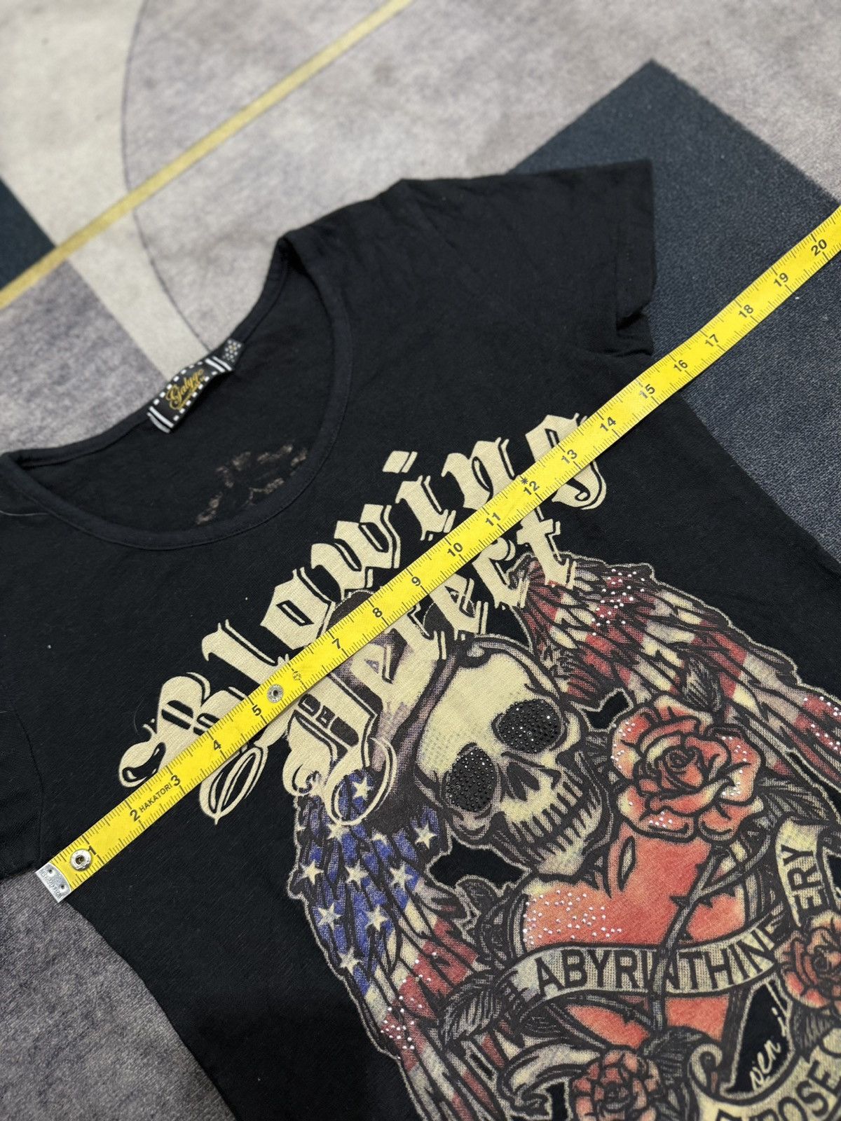 14th Addiction Y2K GALYGE SKULL ART IFSIX TSHIRT Size M / US 6-8 / IT 42-44 - 9 Thumbnail