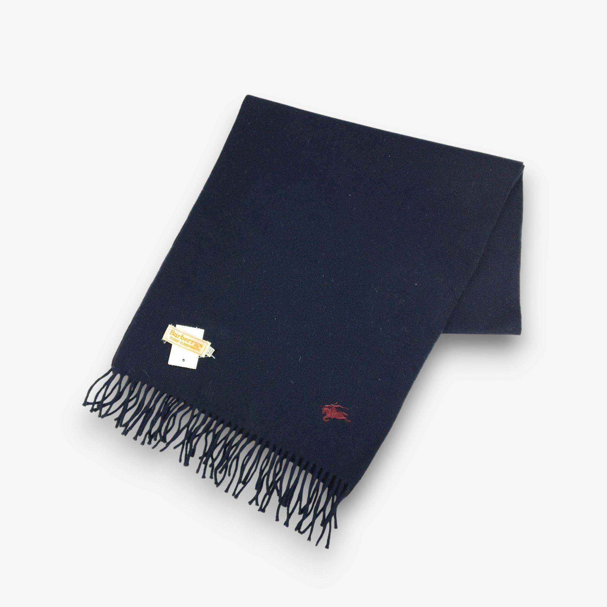 Burberry Vintage Burberry Scarf Muffler Wool Cashmere Scarves Size ONE SIZE - 3 Thumbnail