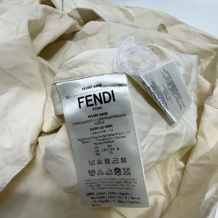 Fendi Fendi Logo Pocket Short-Sleeve Shirt for Men -2507 Size US L / EU 52-54 / 3 - 5 Thumbnail