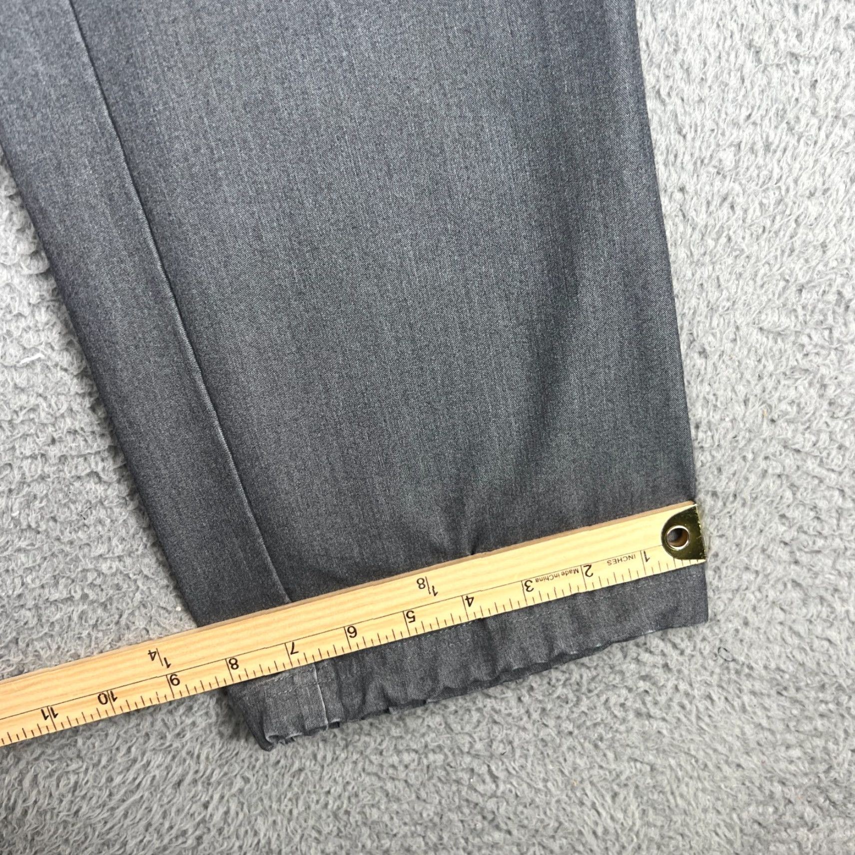Vintage FIGS Technical Collection Scrub Pants Womens M Gray Polyester Solid Medical Size 32" / US 10 / IT 46 - 2 Thumbnail