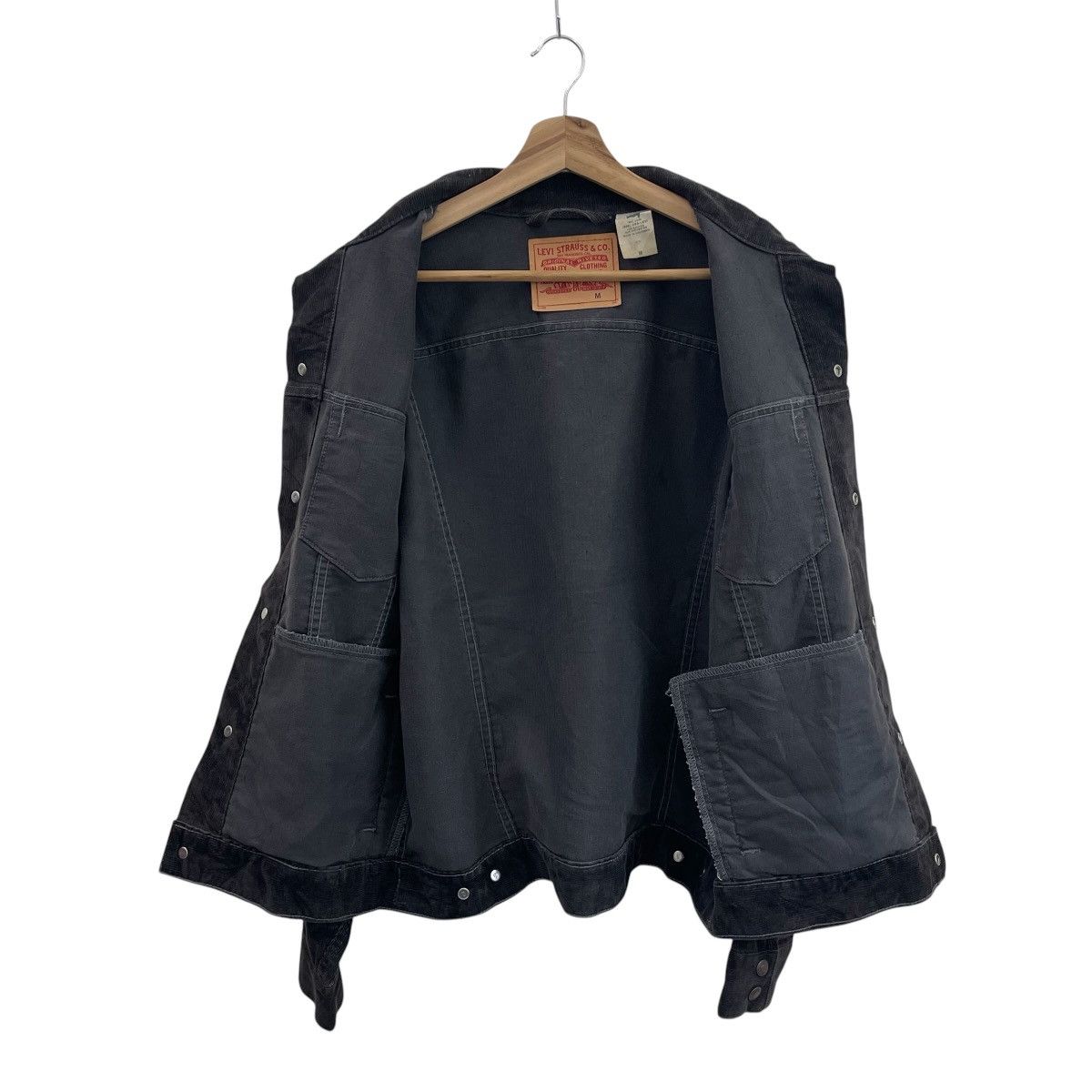 Levi's Vintage Levi’s Brown Corduroy Biker Jacket Cafe Racer Style Size US M / EU 48-50 / 2 - 4 Thumbnail
