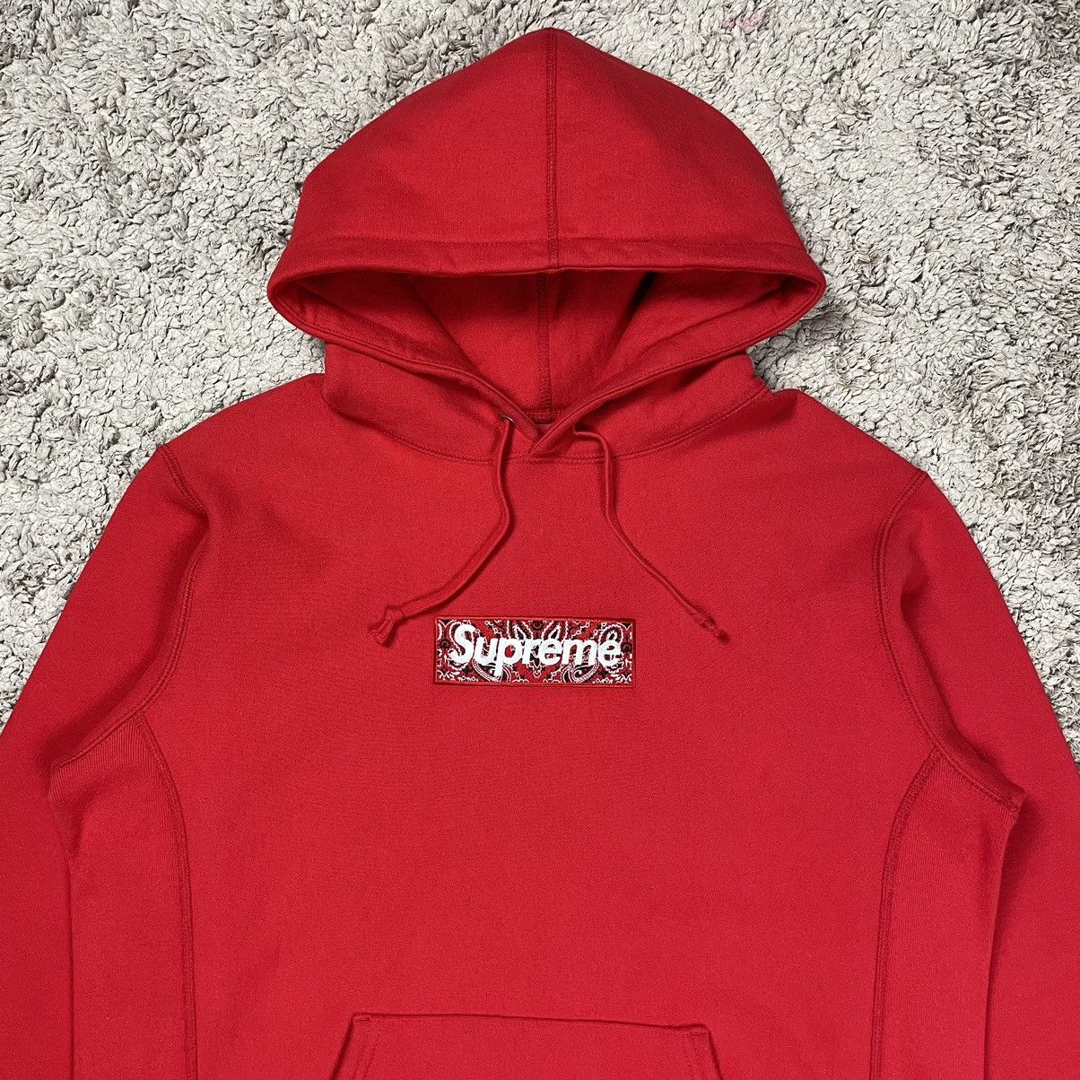 Supreme Supreme Bandana Box Logo Pullover Hoodie Size US M / EU 48-50 / 2 - 5 Thumbnail