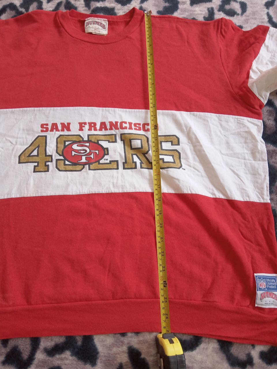 Nutmeg 49 Ers Vintage 80s Nutmeg Mills NFL Sweatshirt Size US XL / EU 56 / 4 - 14 Thumbnail