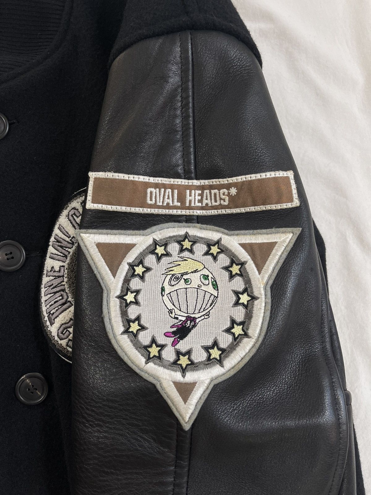 Issey Miyake Men AW99 1-of-50 Murakami Patch Emblems Varsity Jacket Size US M / EU 48-50 / 2 - 10 Thumbnail