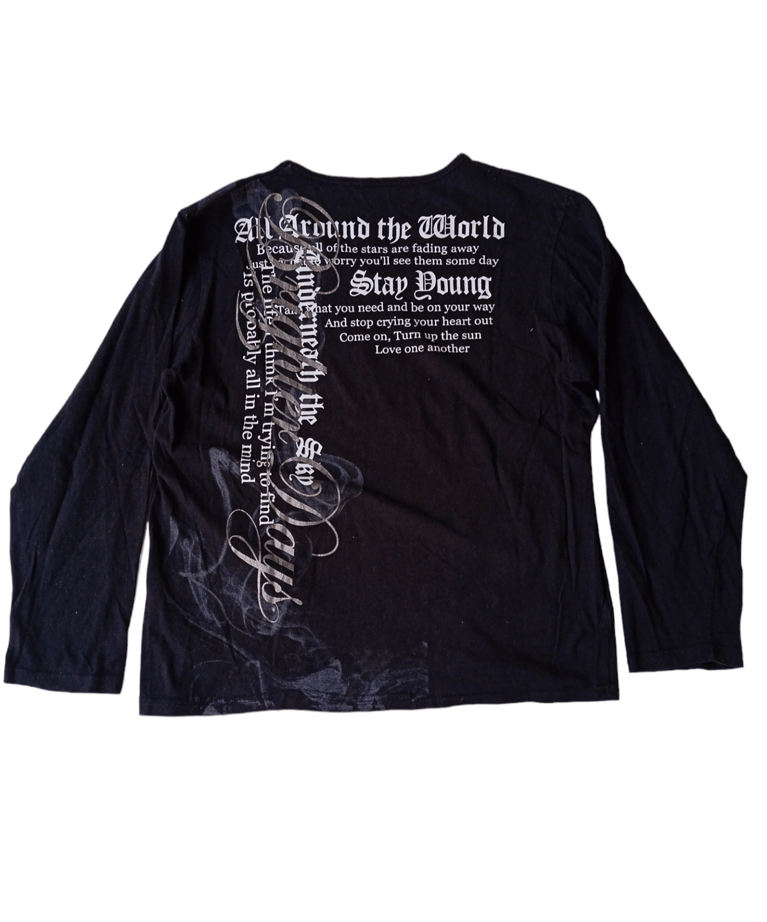 If Six Was Nine × Japanese Brand × Le Grande Bleu (L.G.B.) Detective Sturct Poem Longsleeve Size US M / EU 48-50 / 2 - 2 Thumbnail